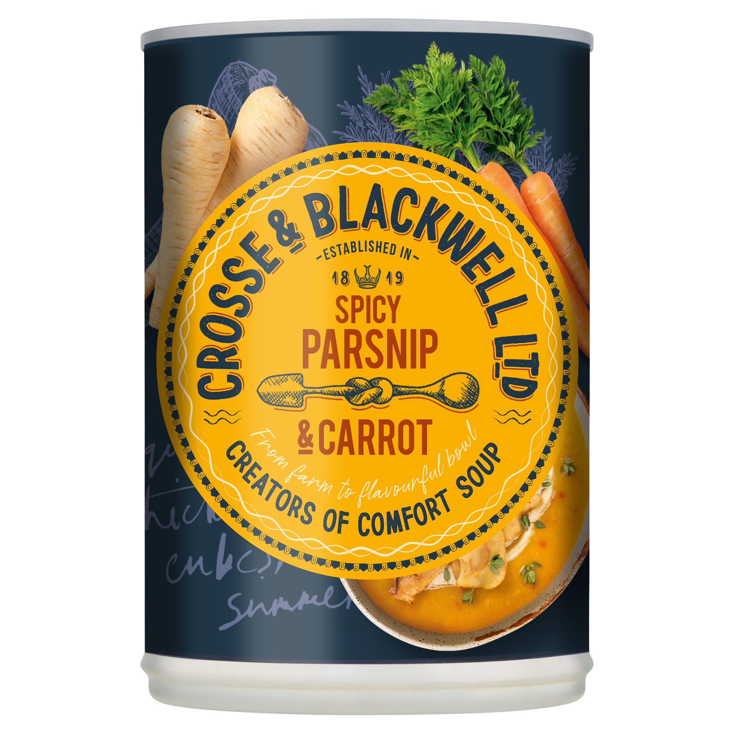 Crosse Blackwell Ltd Spicy Parsnip Carrot 400g Tinned Soup