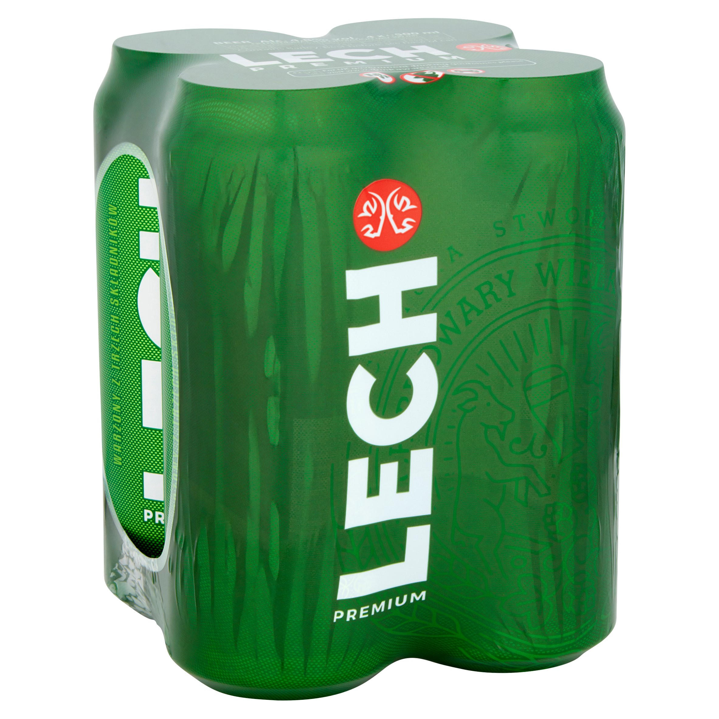 Lech Premium 4 X 500ml Beer Iceland Foods