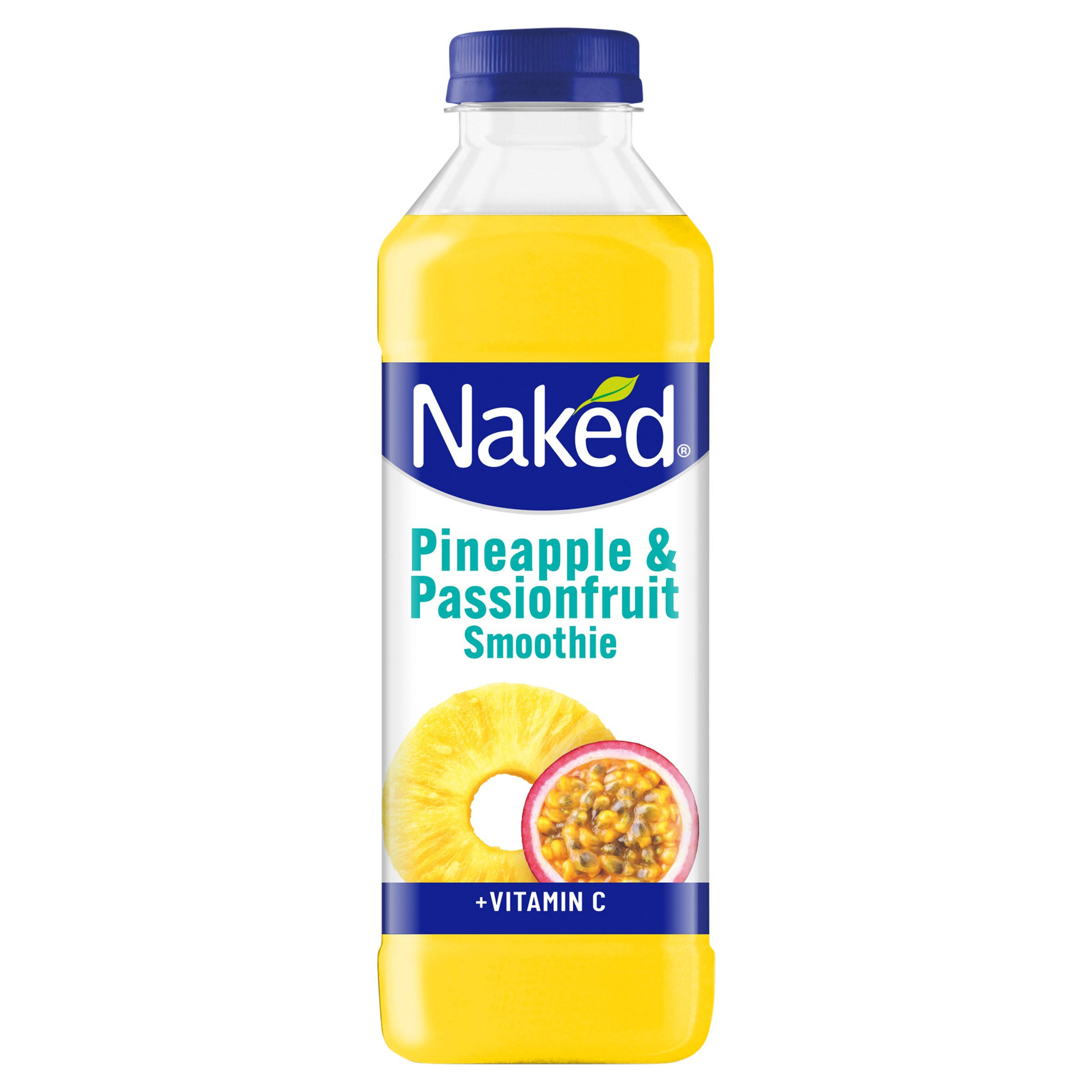 Naked Pineapple Passionfruit Smoothie 750ml Smoothies Iceland Foods