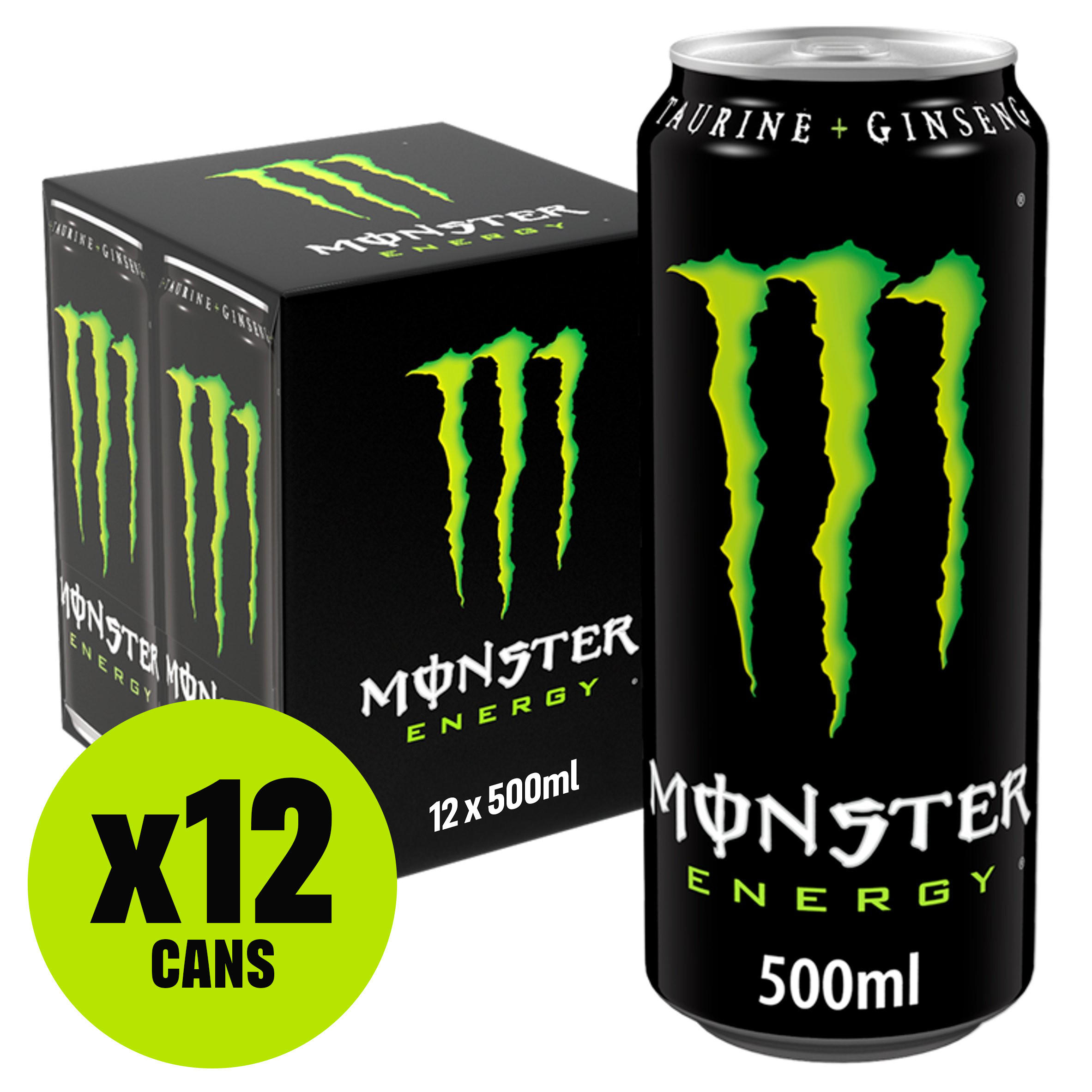 Monster 12pk Original Energy
