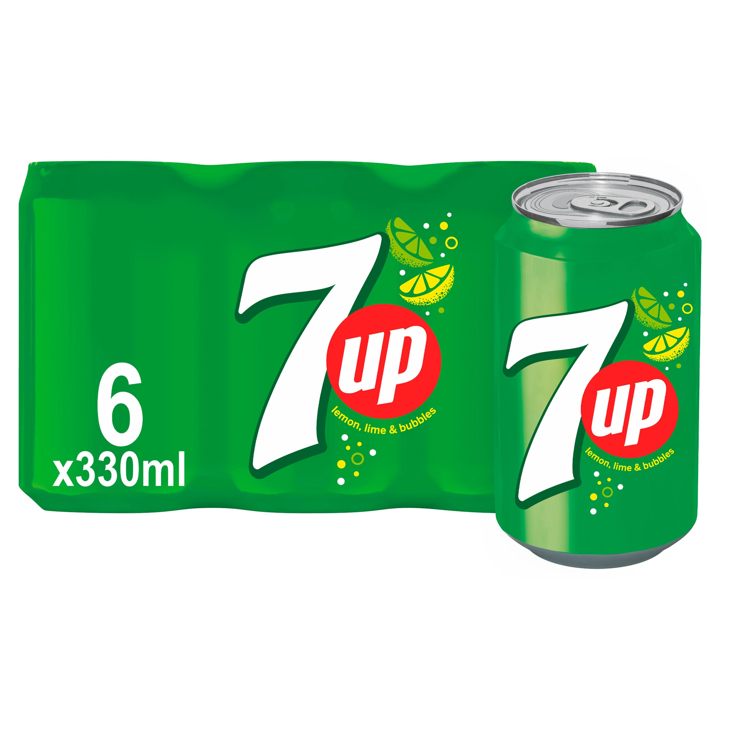 7UP Regular 6 x 330ml | Multipacks | Iceland Foods