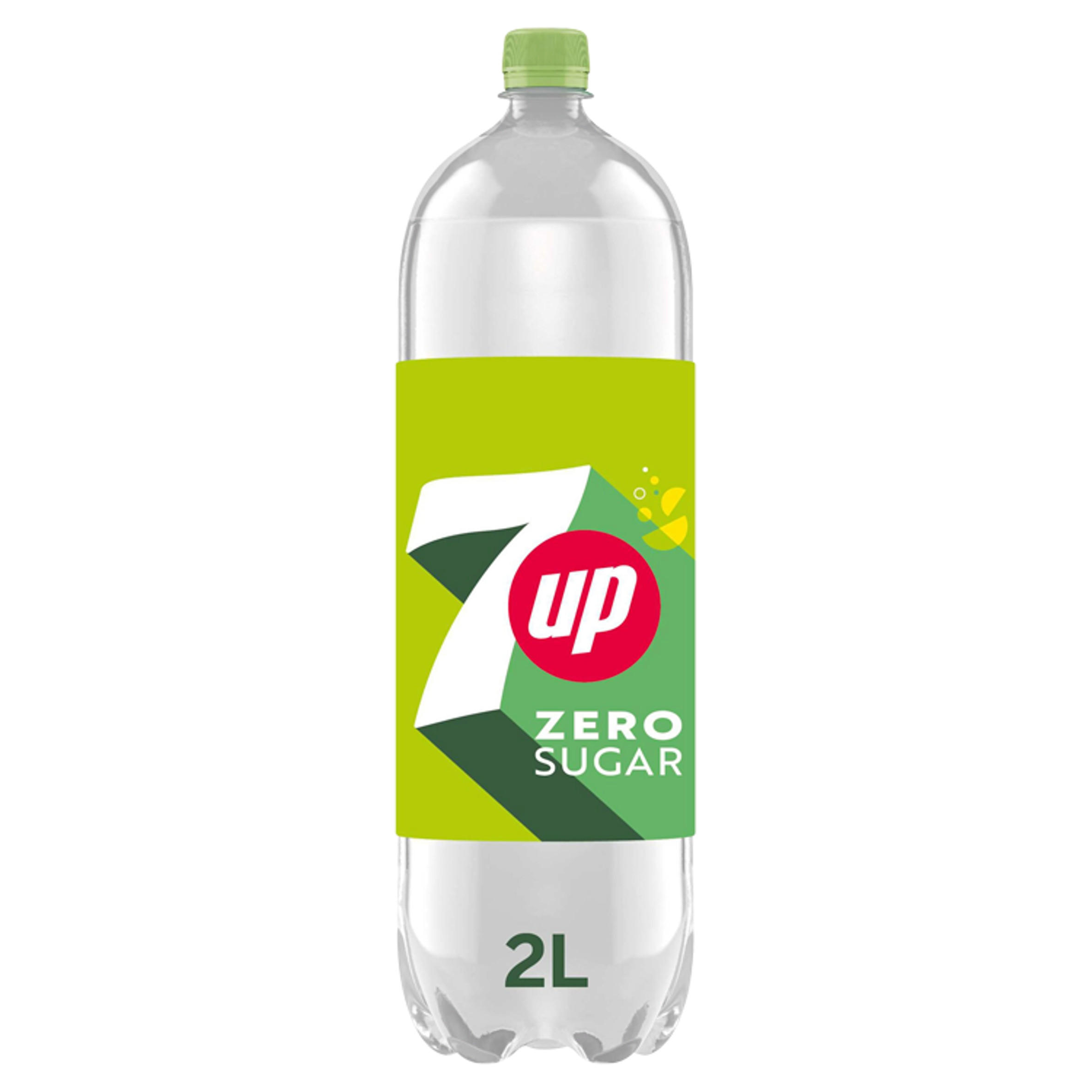 7UP Zero Lemon and Lime Flavoured Sugar Free Lemonade in Bottles Made from  100% Recycled Material, Disposable (6 x 1.5 L) (Packaging Design May Vary)  : : Grocery