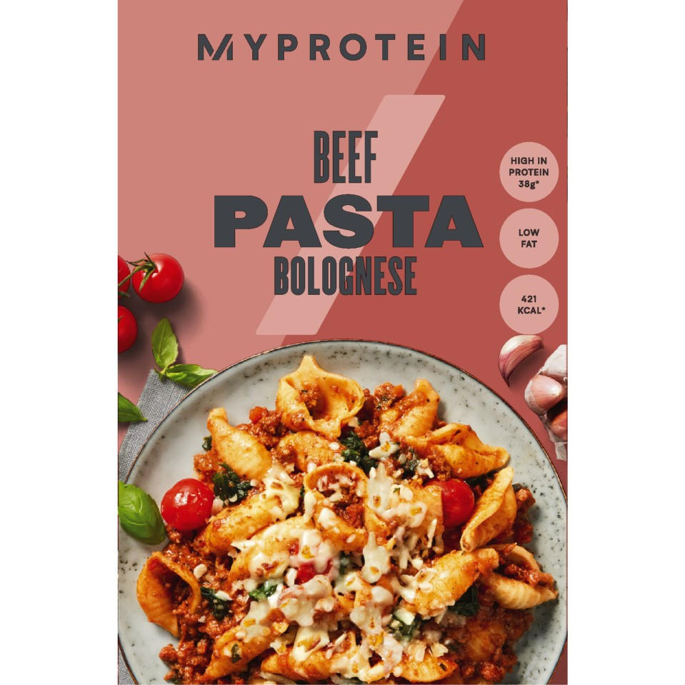 MyProtein Beef Pasta Bolognese 350g Italian Iceland Foods
