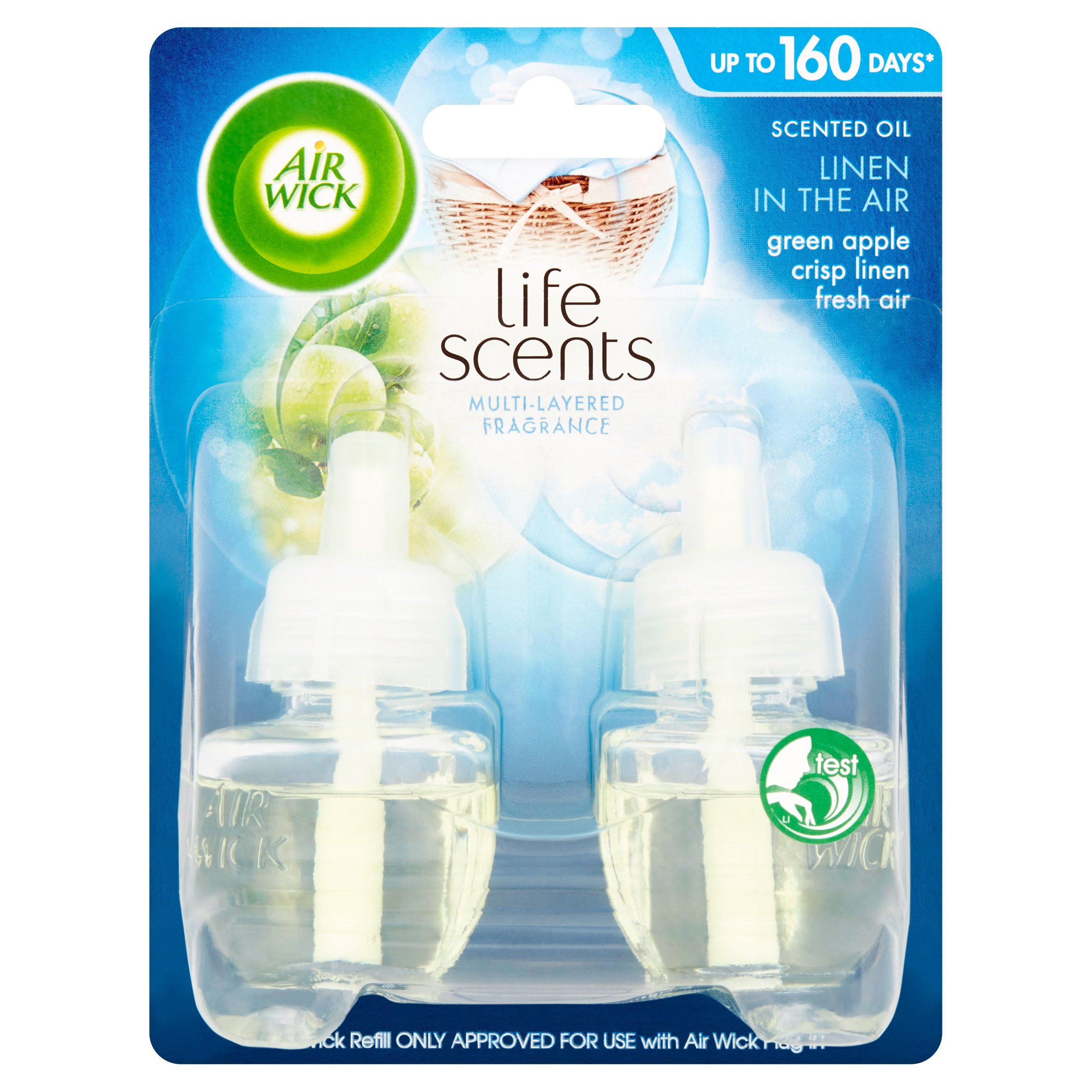 Air Wick Scented Oil Linen in the Air 2 x 19ml Multipurpose Iceland