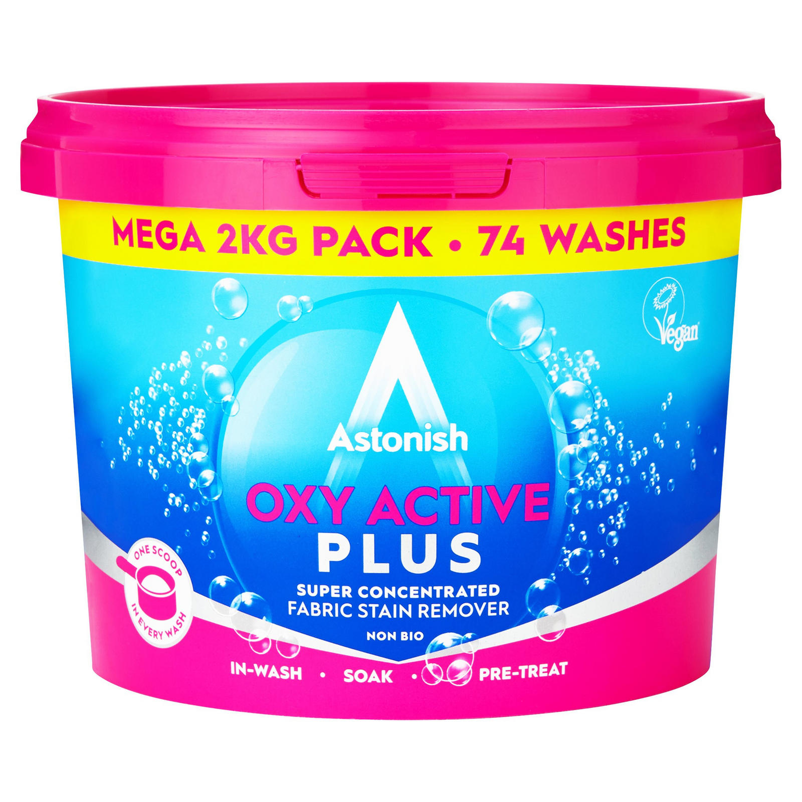 Astonish Oxy-Plus Stain Remover 2kg | Washing Powders & Liquids