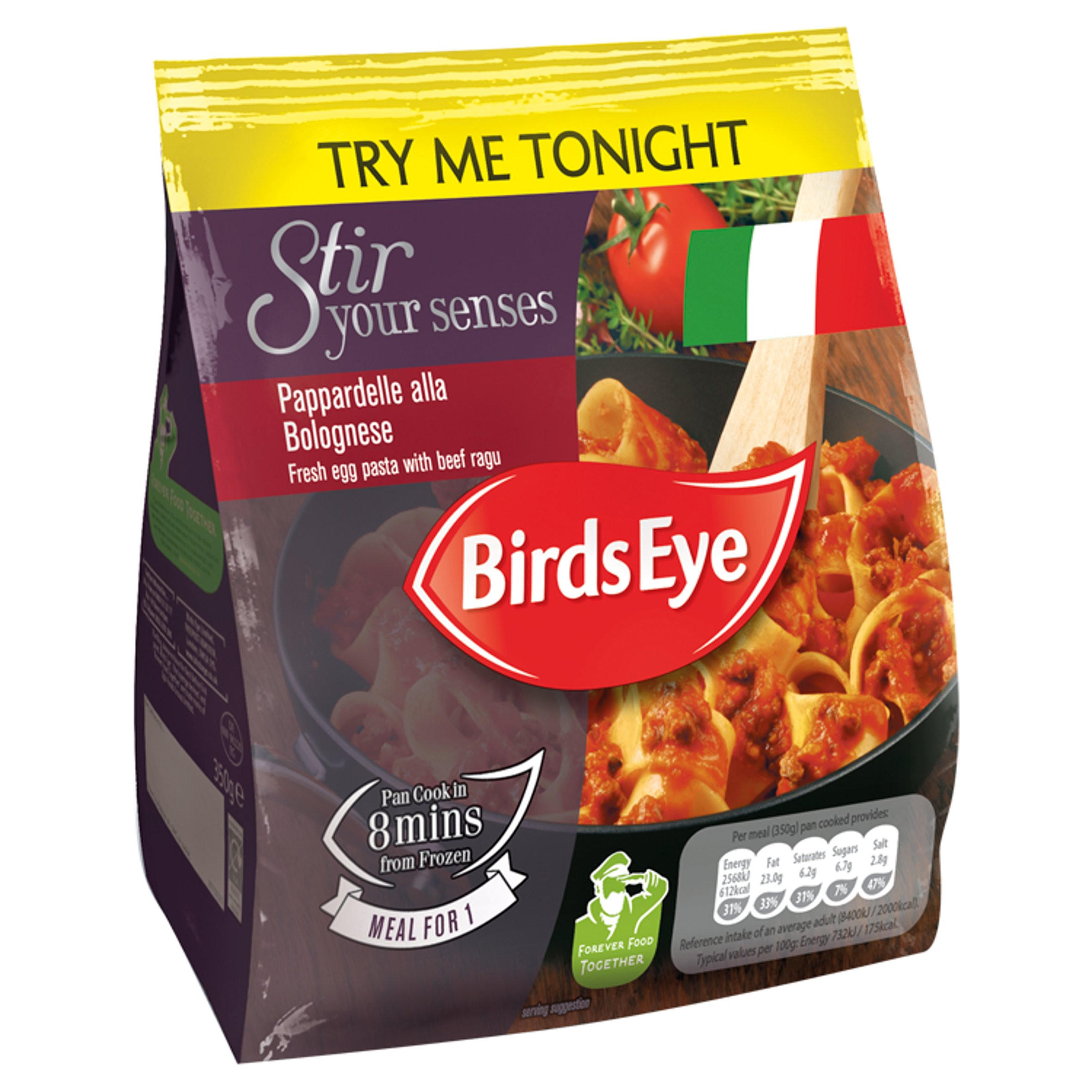 Birds Eye Stir Your Senses Pappardelle alla Bolognese 350g | Iceland Foods