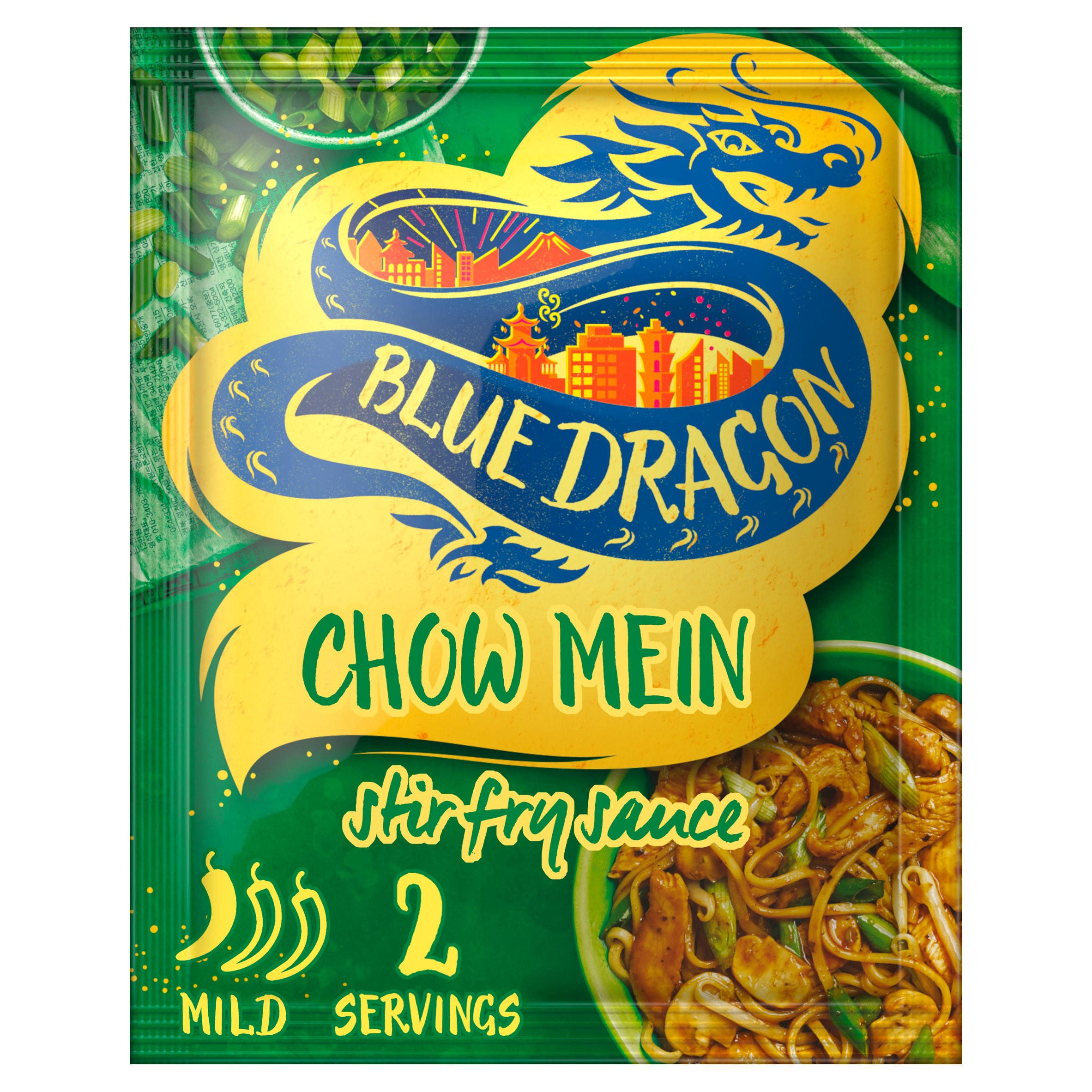 Blue Dragon Chow Mein Stir Fry Sauce 120g Chinese and Oriental Sauces