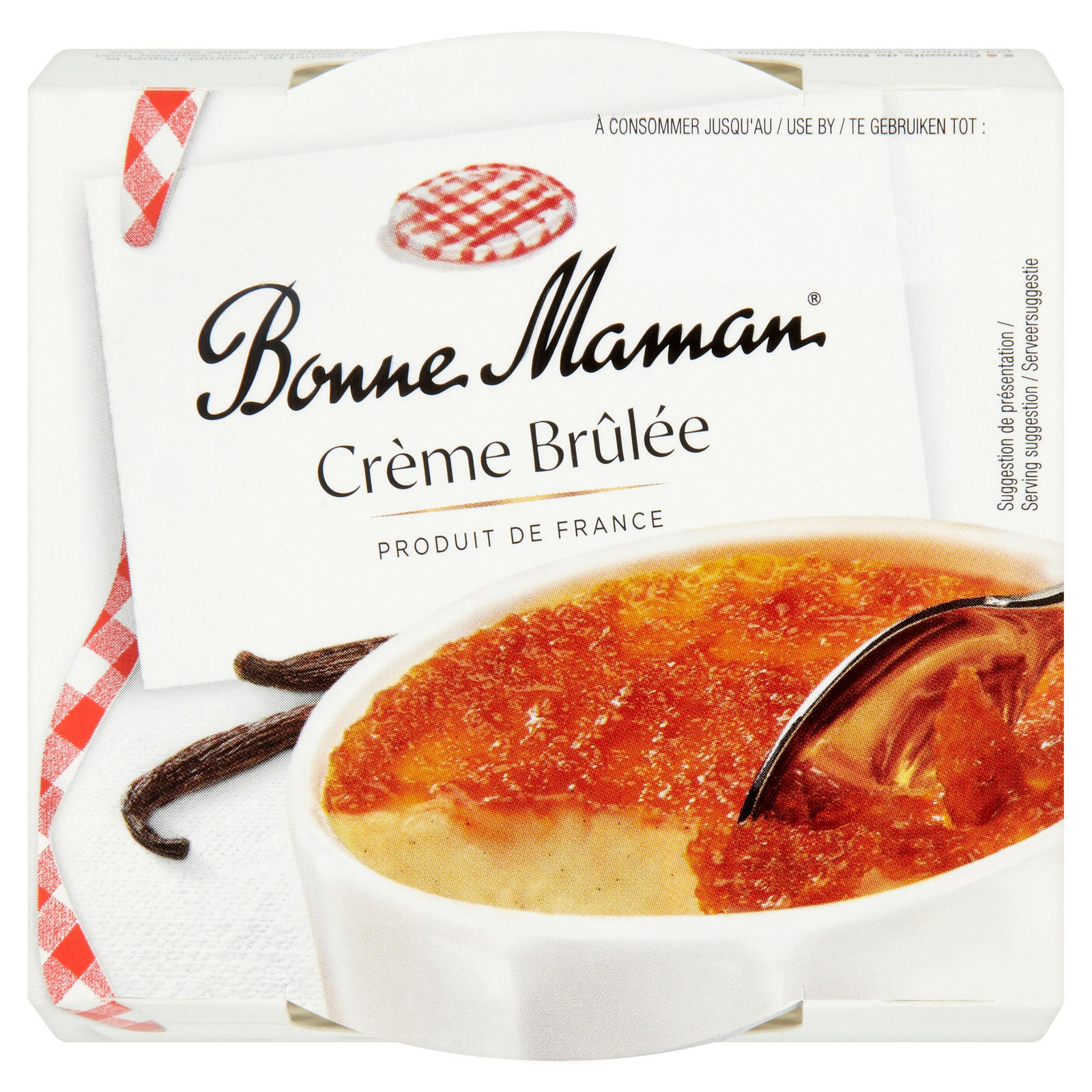 Bonne Maman 2 Crème Brûlée 200g | Trifles & Puddings | Iceland Foods