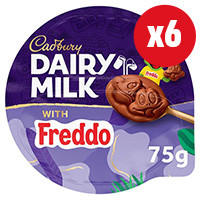 Cadbury Freddo Faces Chocolate Dessert 6pk