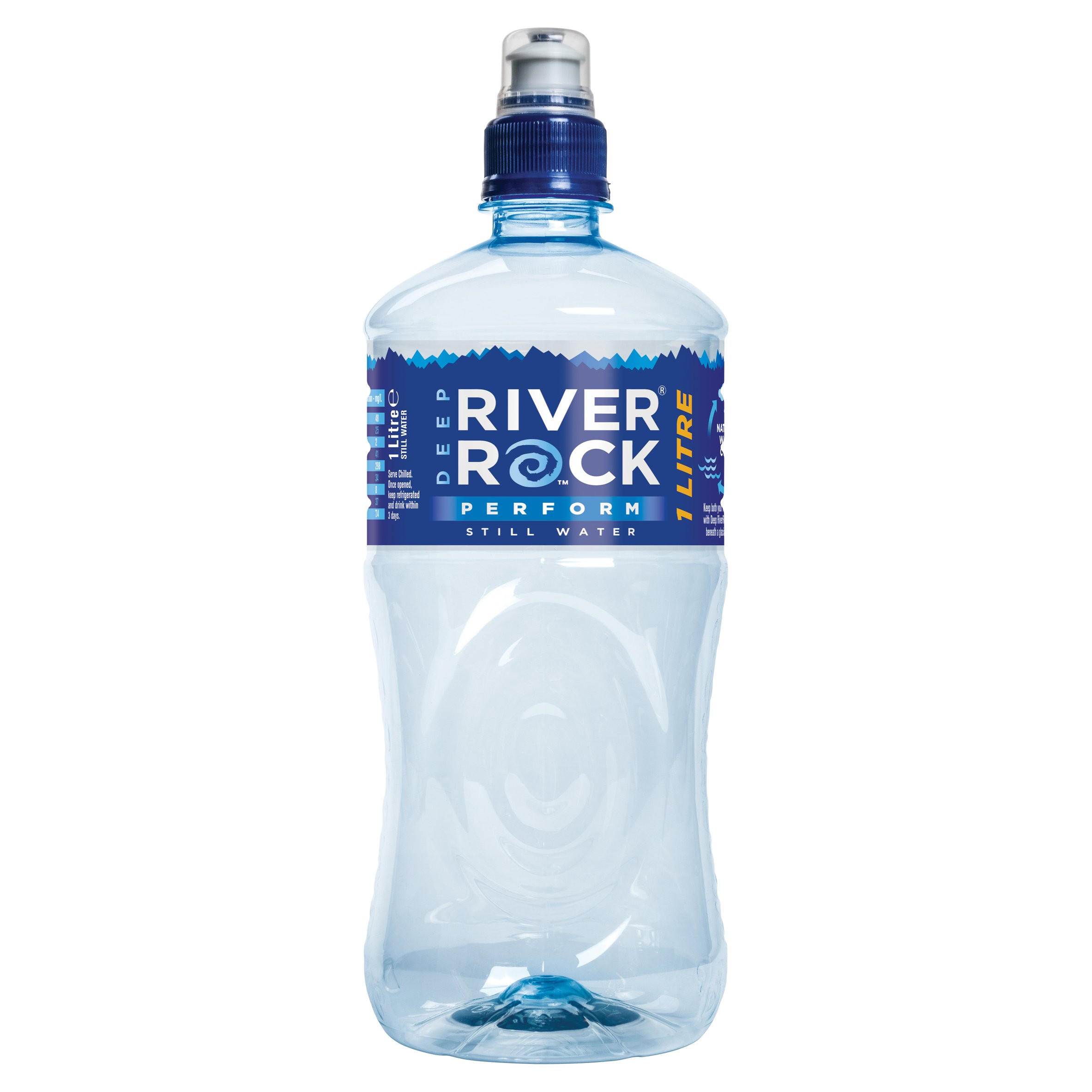 Deep RiverRock Perform Still Water 1 Litre Still Flavoured Water 