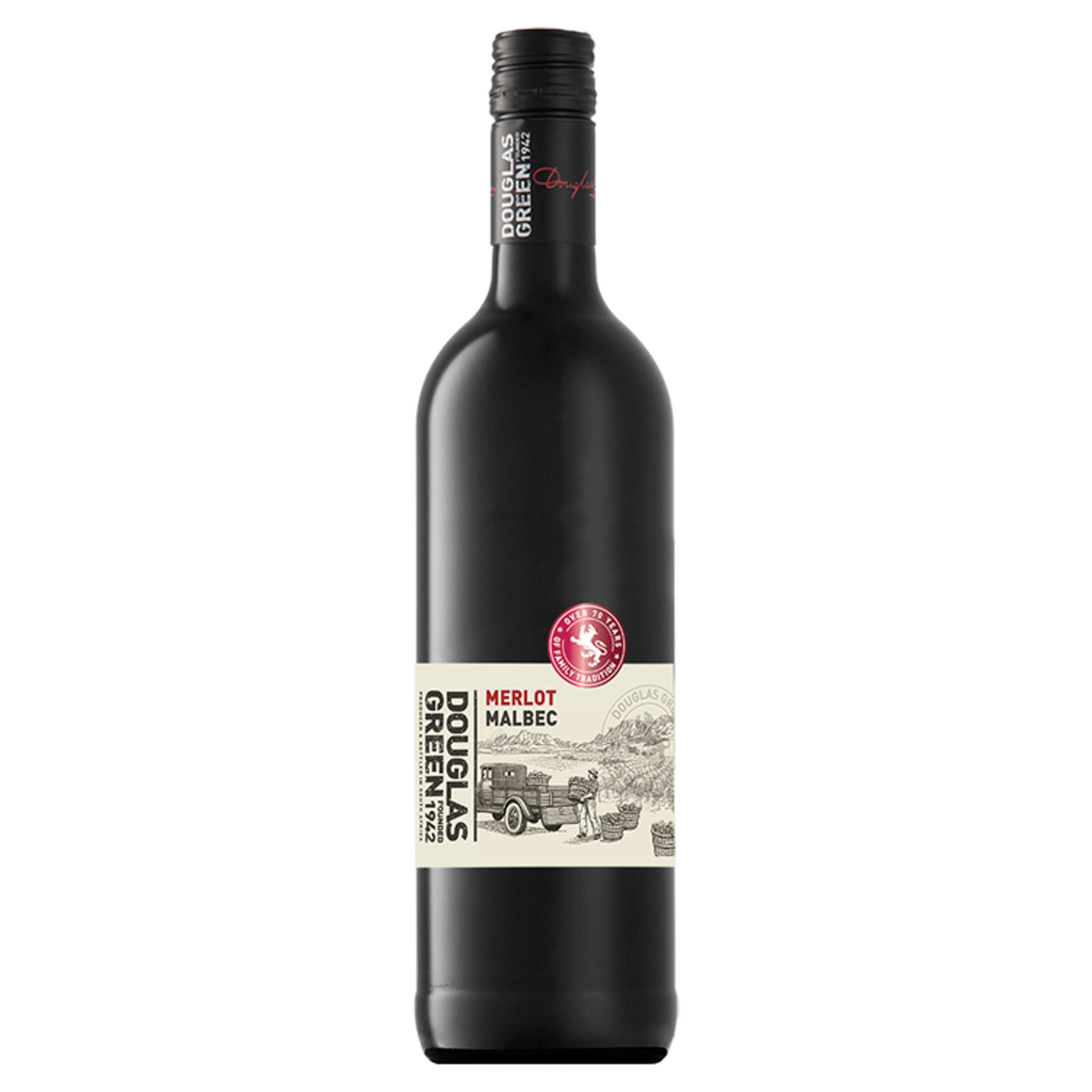 Douglas Green Merlot Malbec 750ml Red Wine Iceland Foods