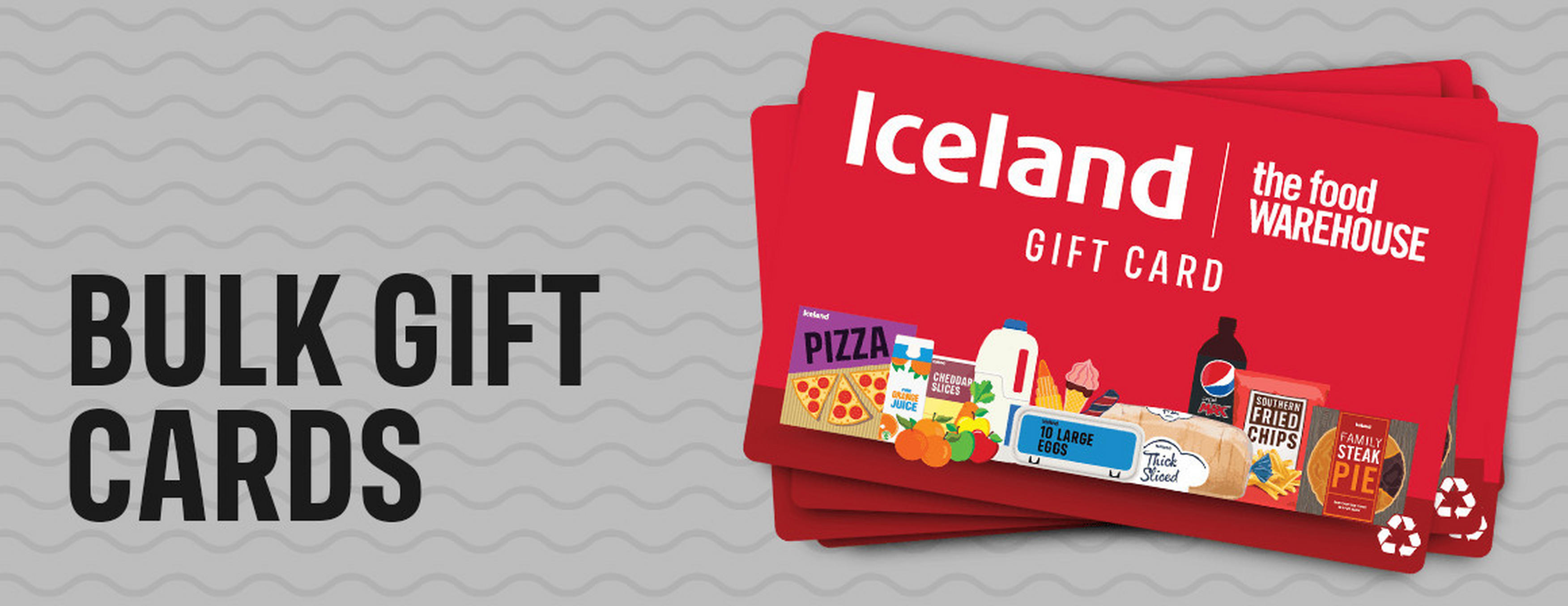 Bulk gift cards sales