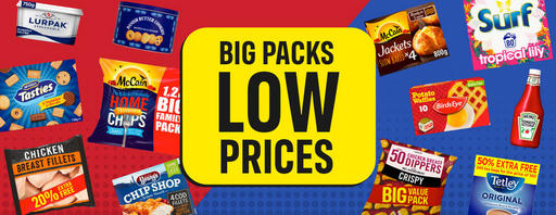 Iceland - Bigger food packs