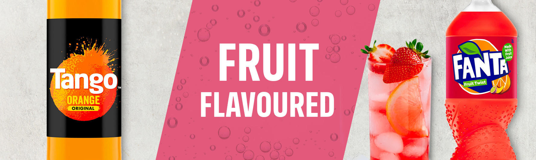 fruit flavoured fizzy drinks