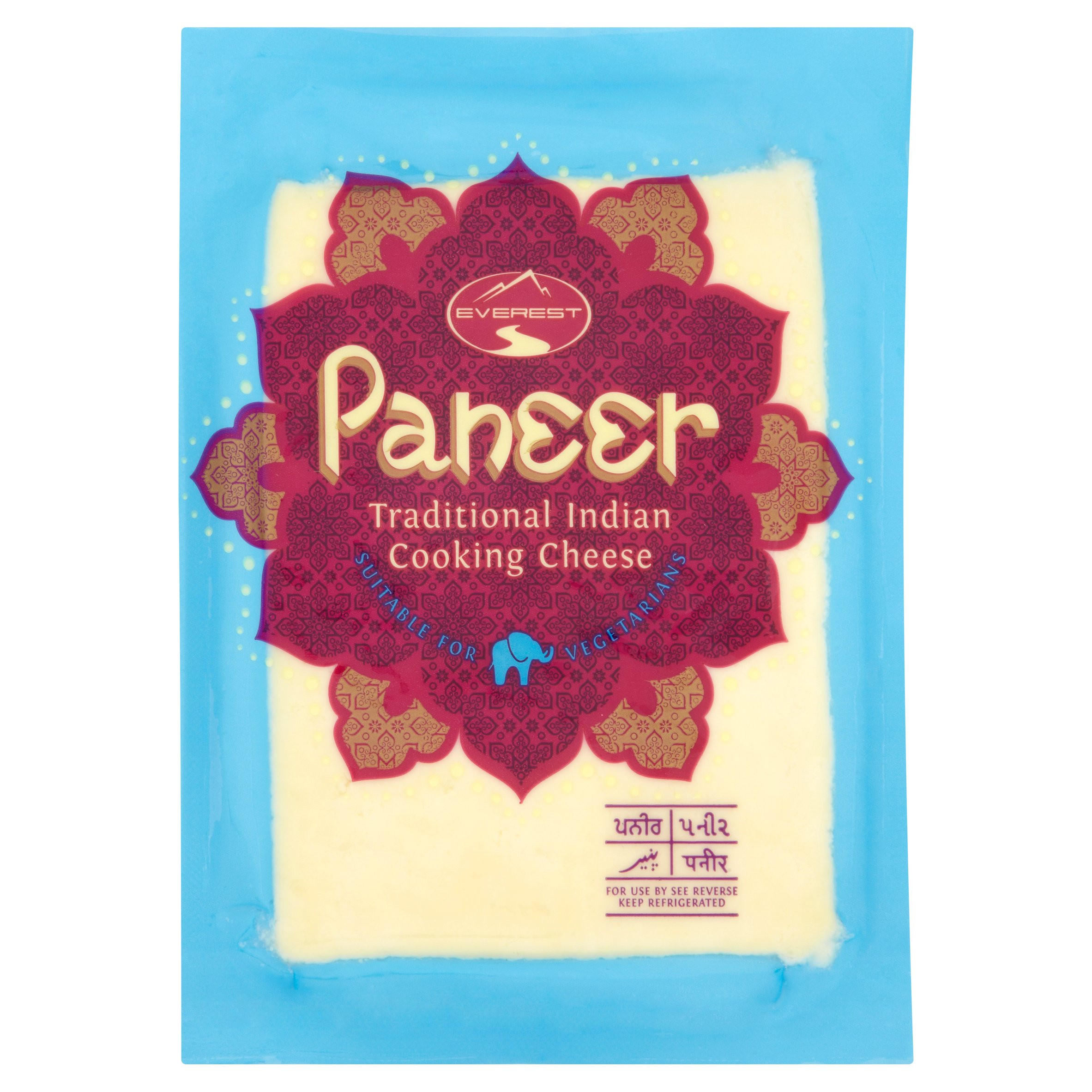 Everest Paneer Traditional Indian Cooking Cheese 226g Speciality