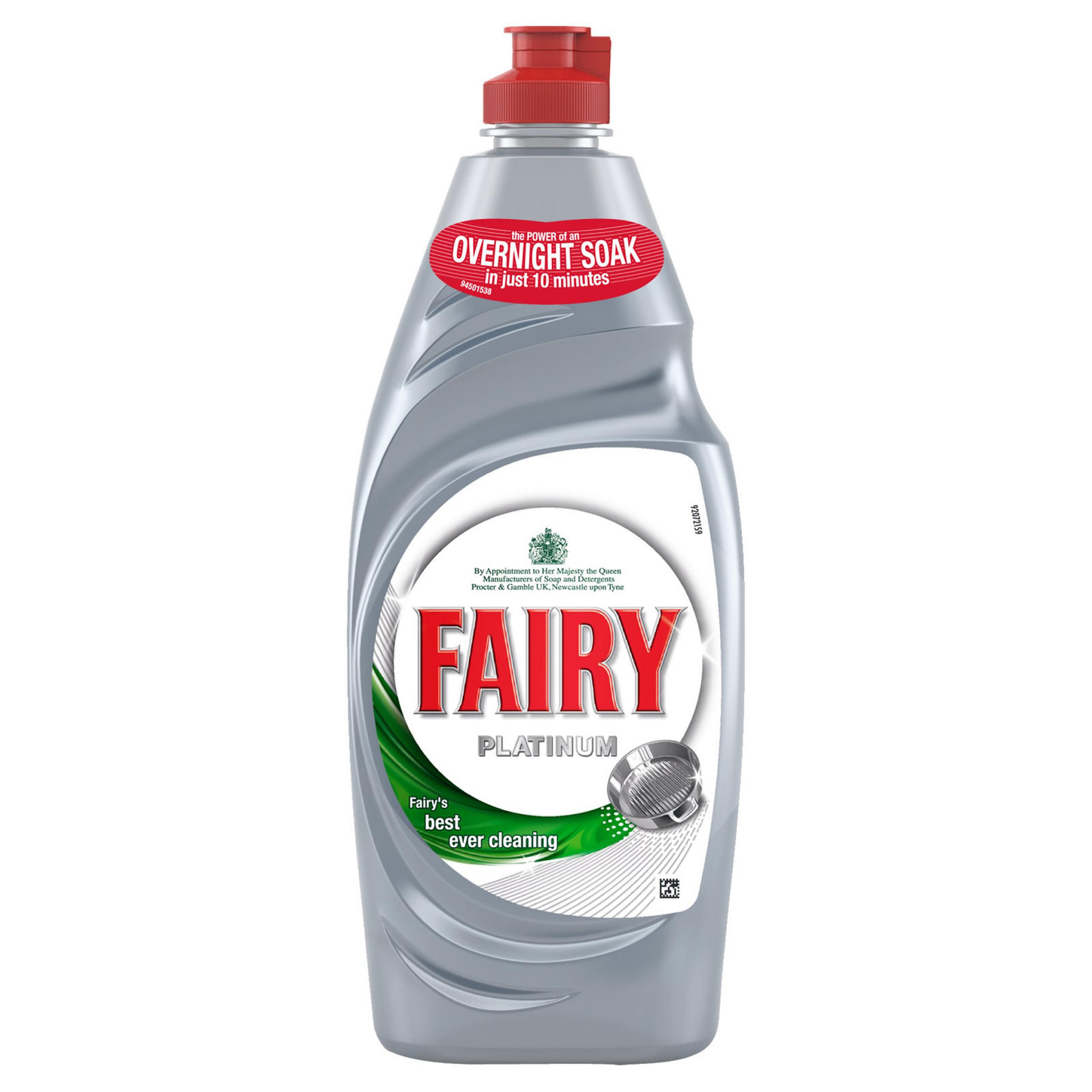 Fairy Platinum Original Washing Up Liquid 625ml, Washing Up & Dishwasher  Tablets