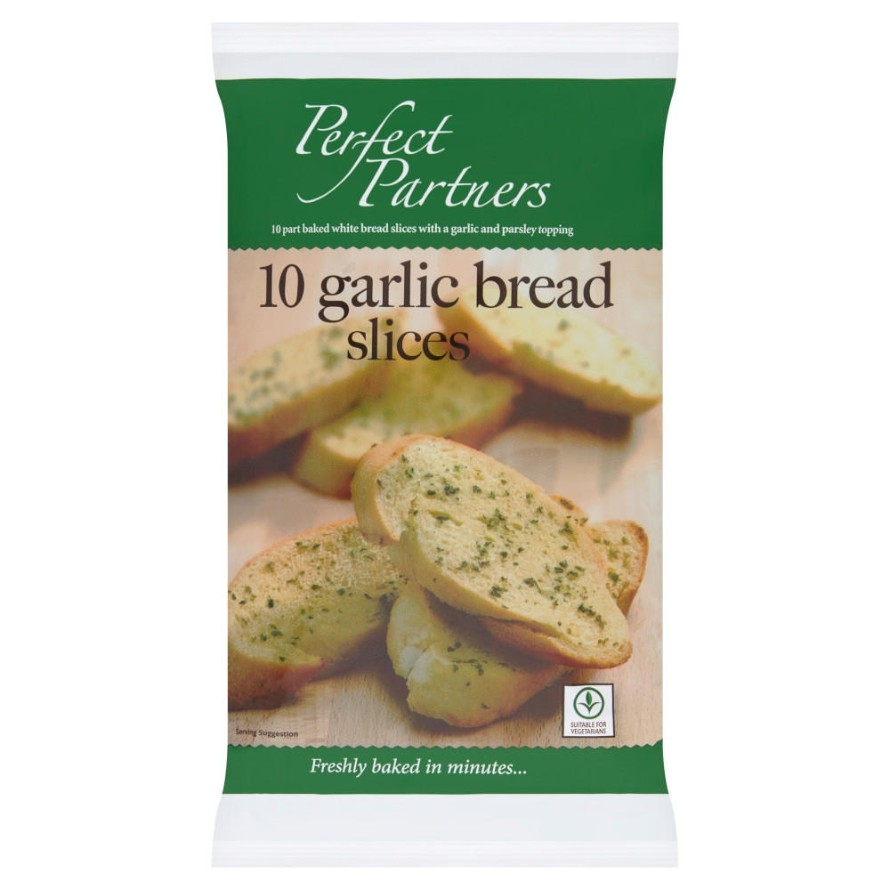 Perfect Partners 10 Garlic Bread Slices 210g Iceland Foods