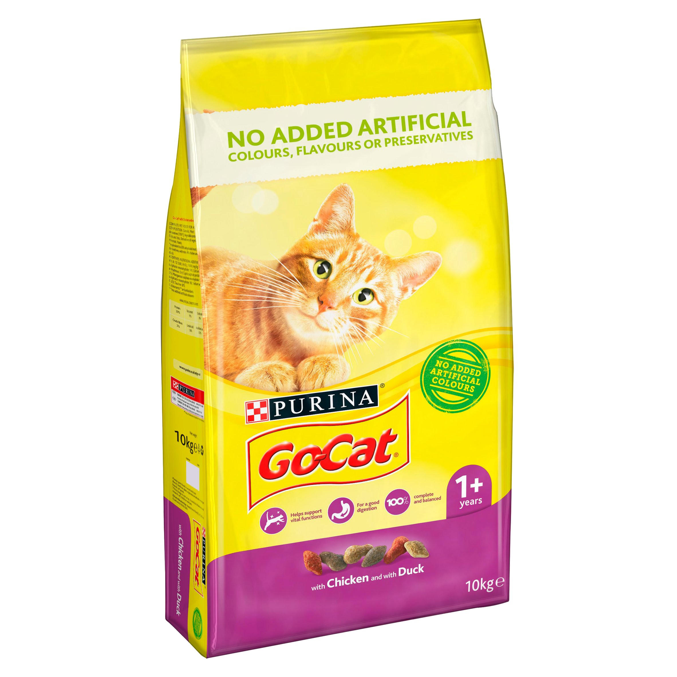 Go Cat Adult Dry Cat Food Chicken And Duck 10kg 71128 T1 ?$pdpzoom$