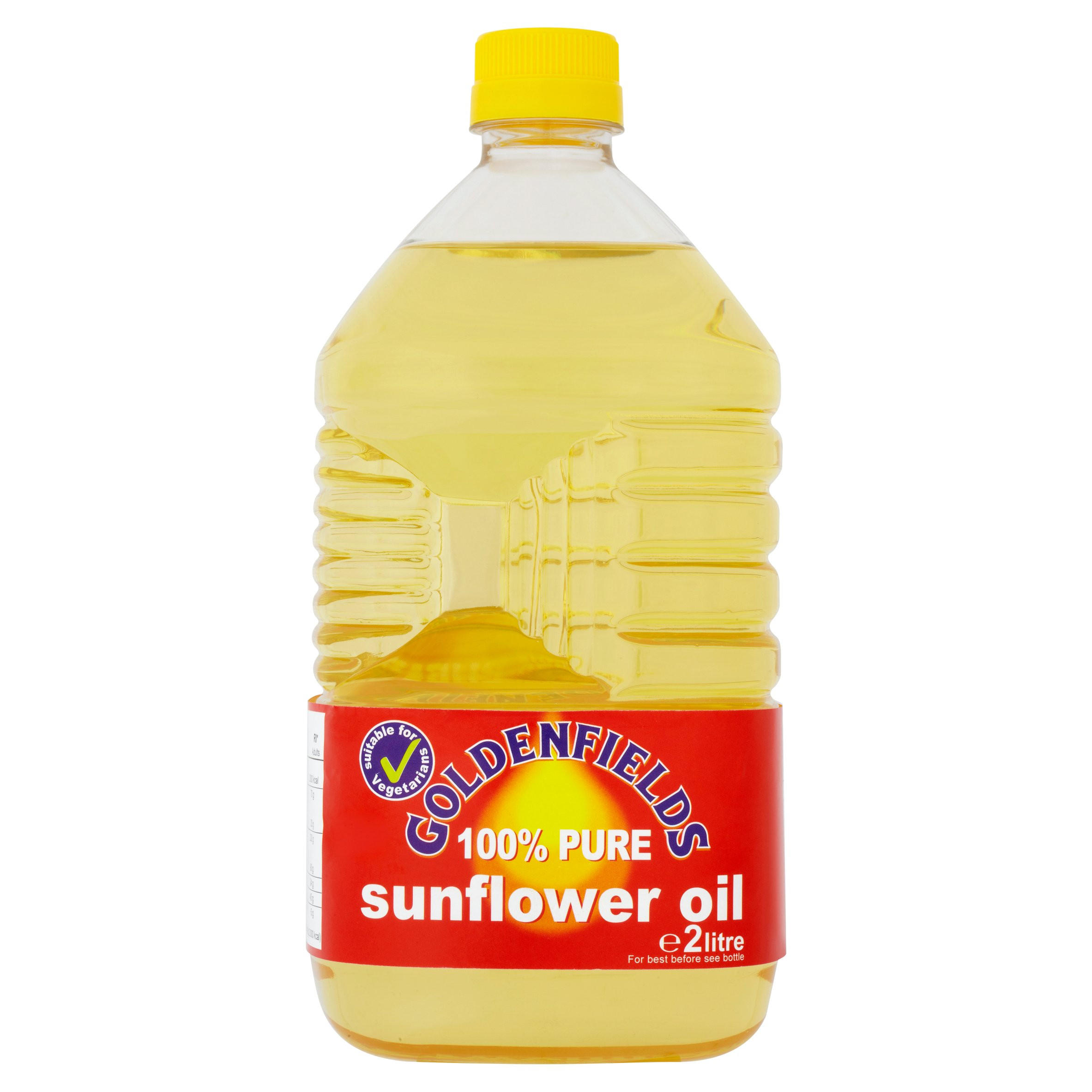 Goldenfields 100% Pure Sunflower Oil 2 Litre | Oils & Dressings ...