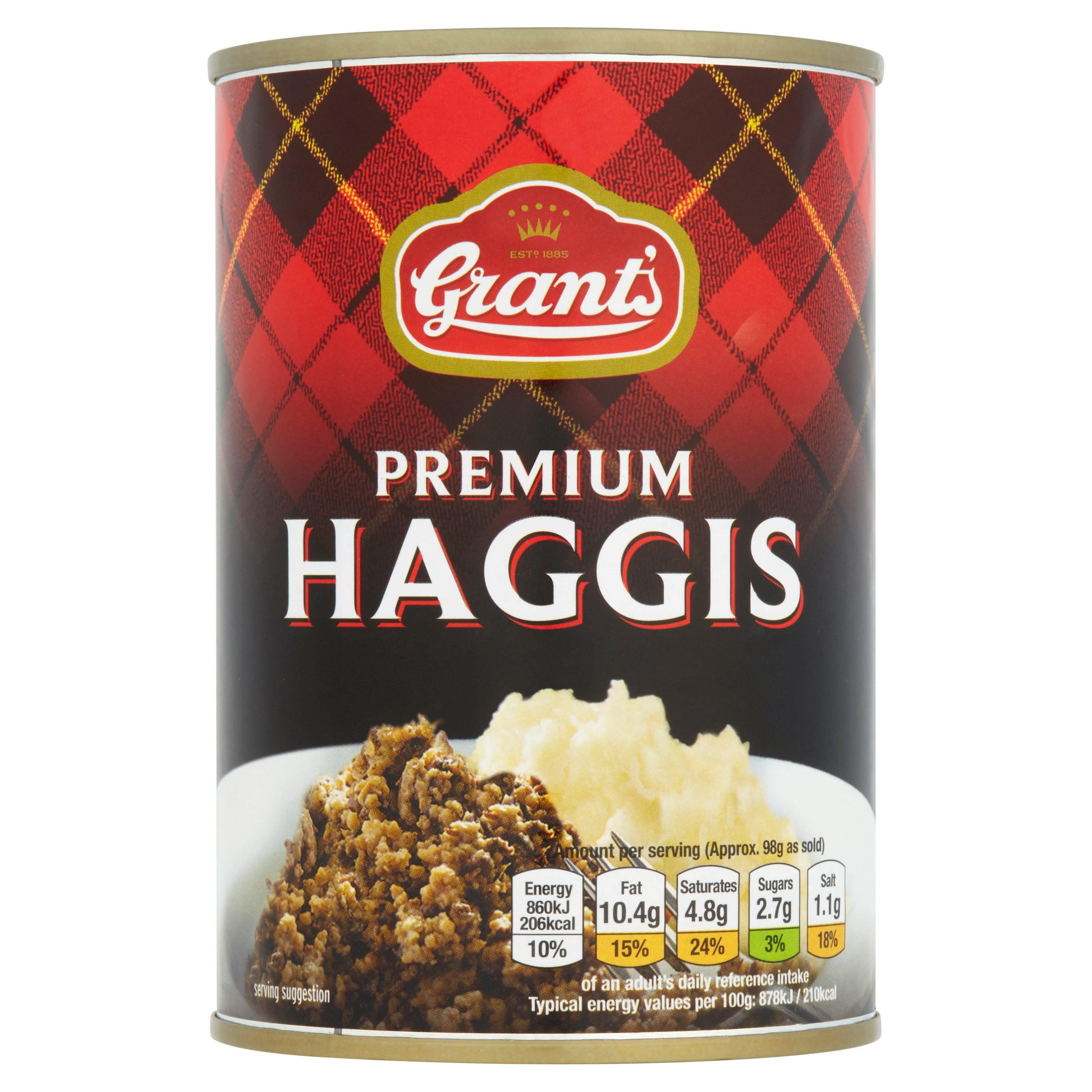 Grant's Premium Haggis 392g | Tinned Meat & Pies | Iceland Foods
