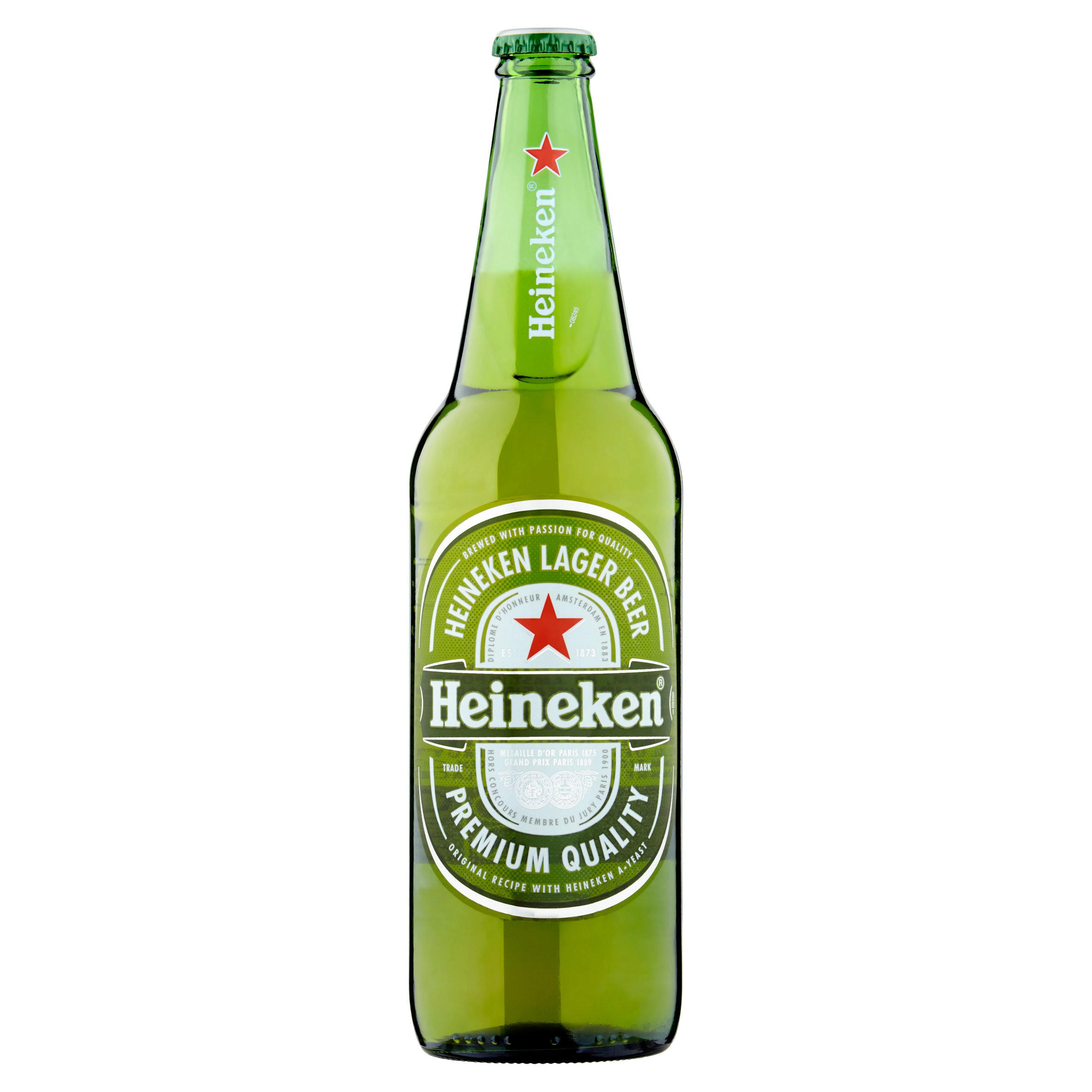 Heineken Premium Lager Beer 650ml Bottle | Beer | Iceland Foods