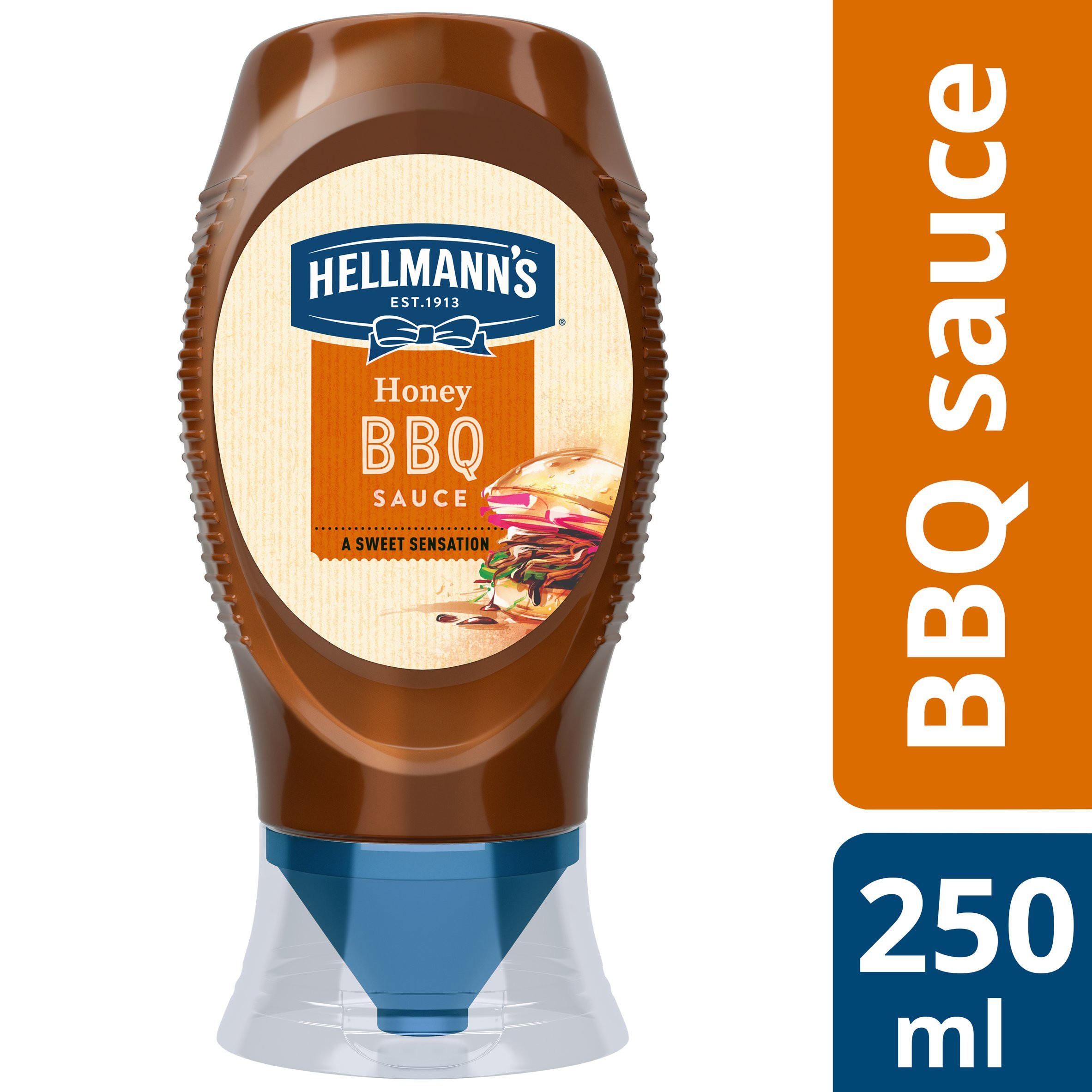 Hellmann's Honey BBQ Sauce 250ml BBQ, Chilli & Marinades Iceland Foods