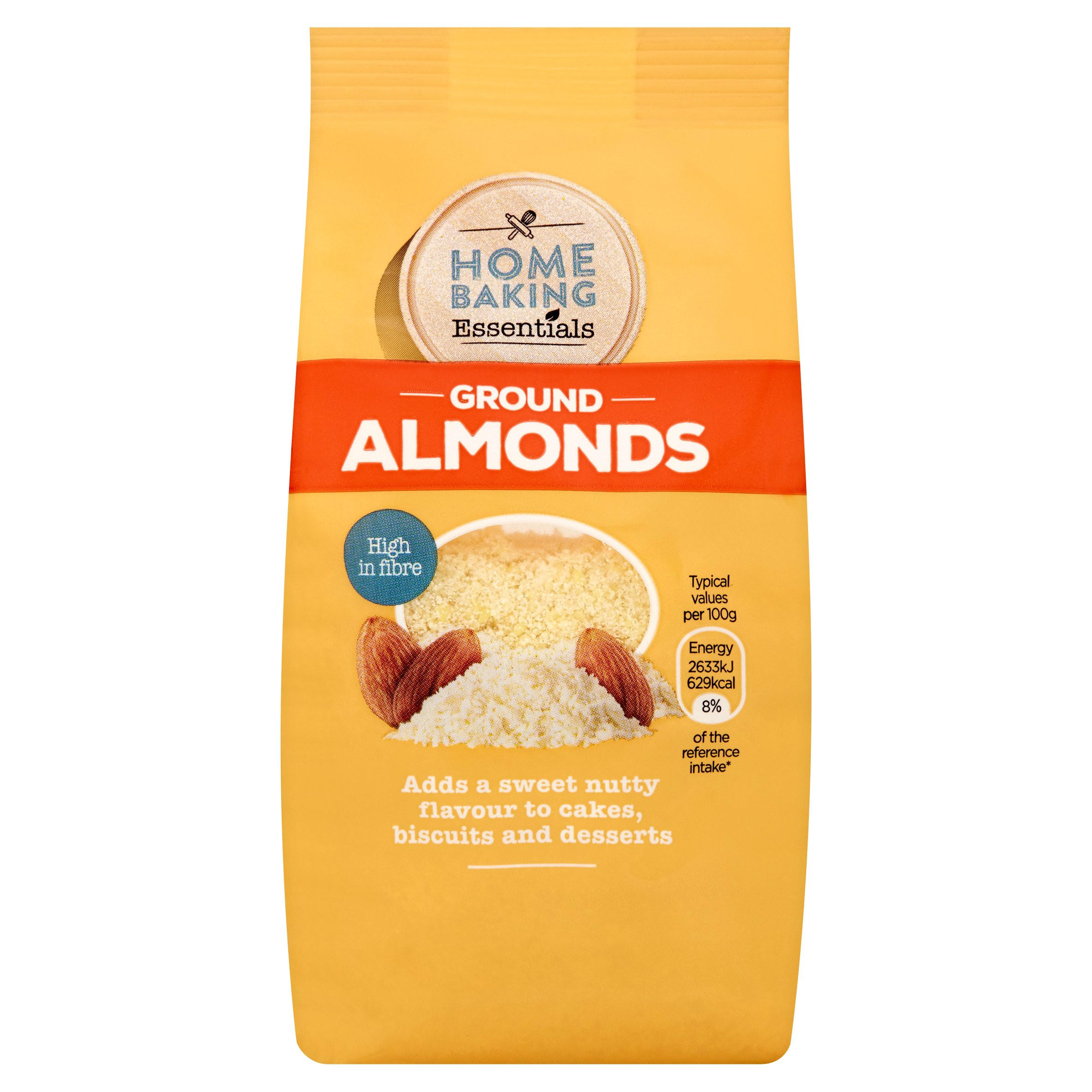 Home Baking Essentials Ground Almonds 100g Home Baking Iceland Foods
