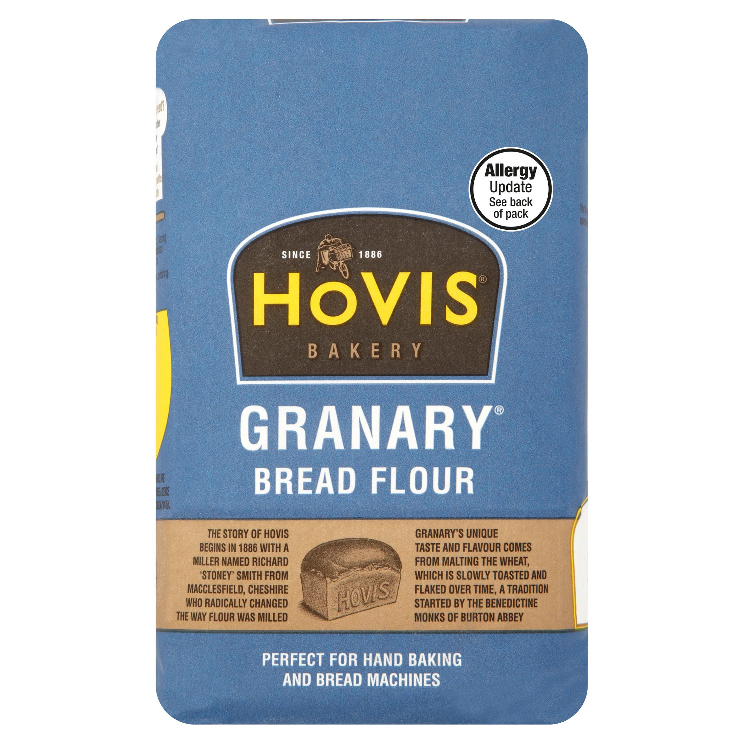Hovis Bakery Granary Bread Flour 1kg Home Baking Iceland Foods