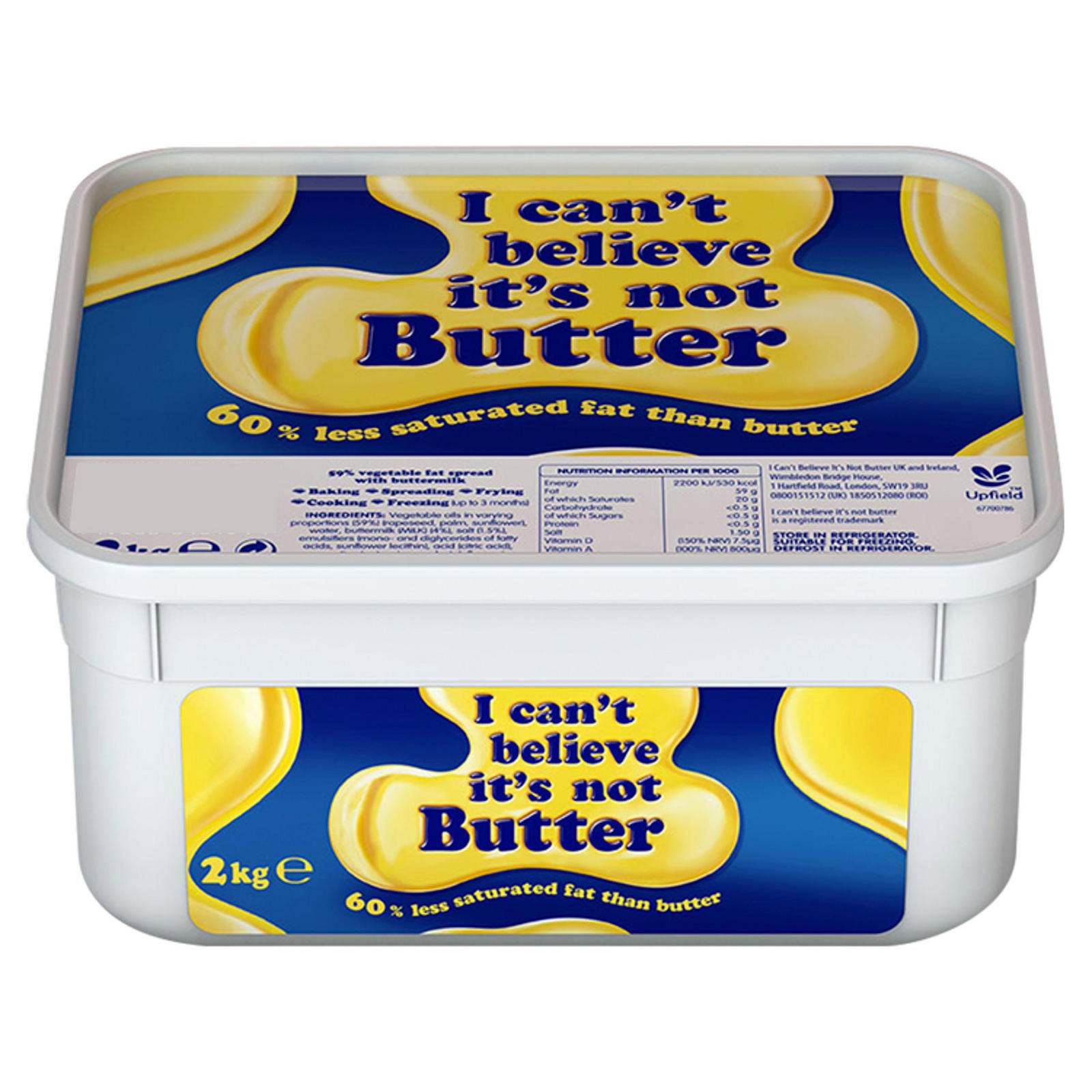 I Can't Believe It's Not Butter Spread 2kg | Butter ...