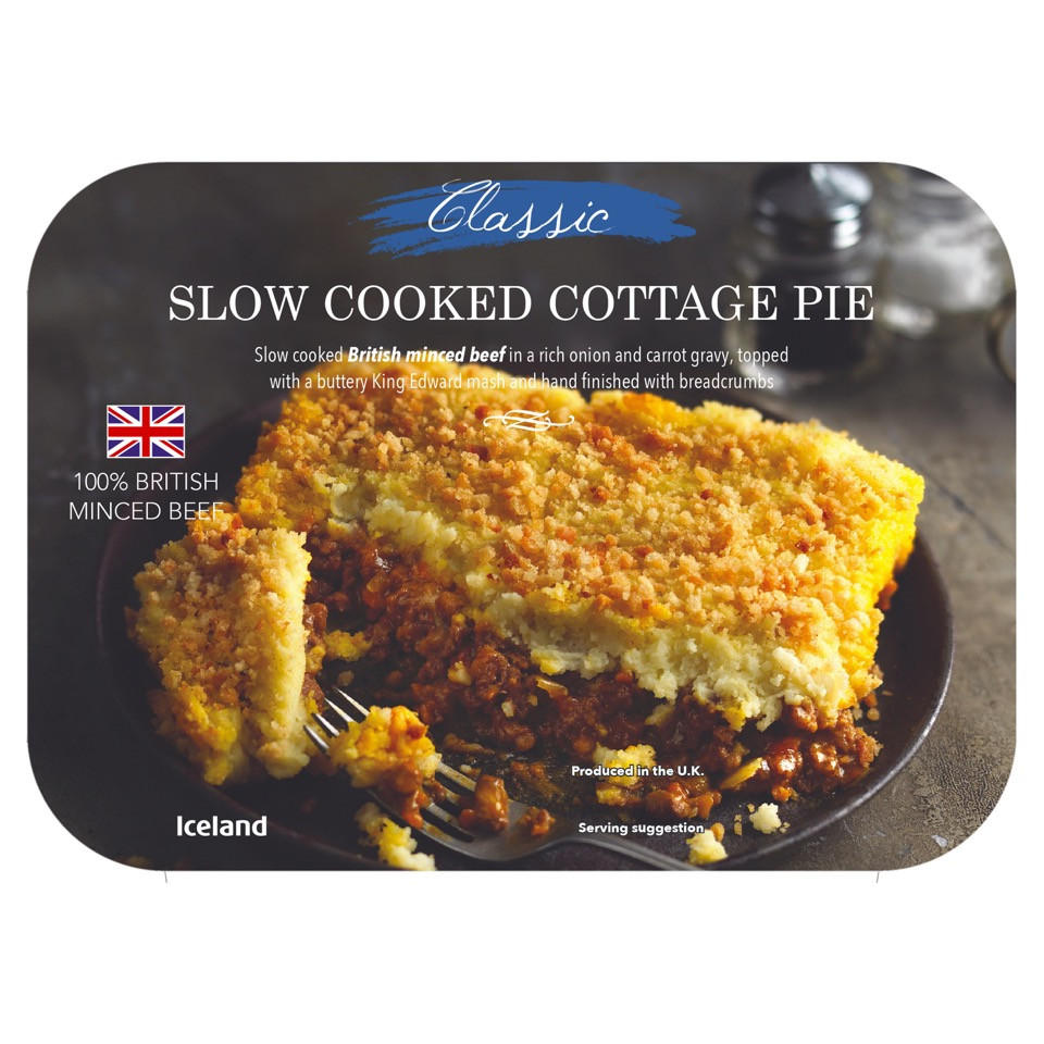 Iceland Luxury Slow Cooked Cottage Pie 450g