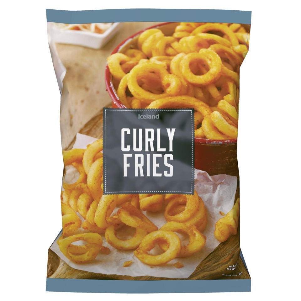 Iceland Curly Fries 750g