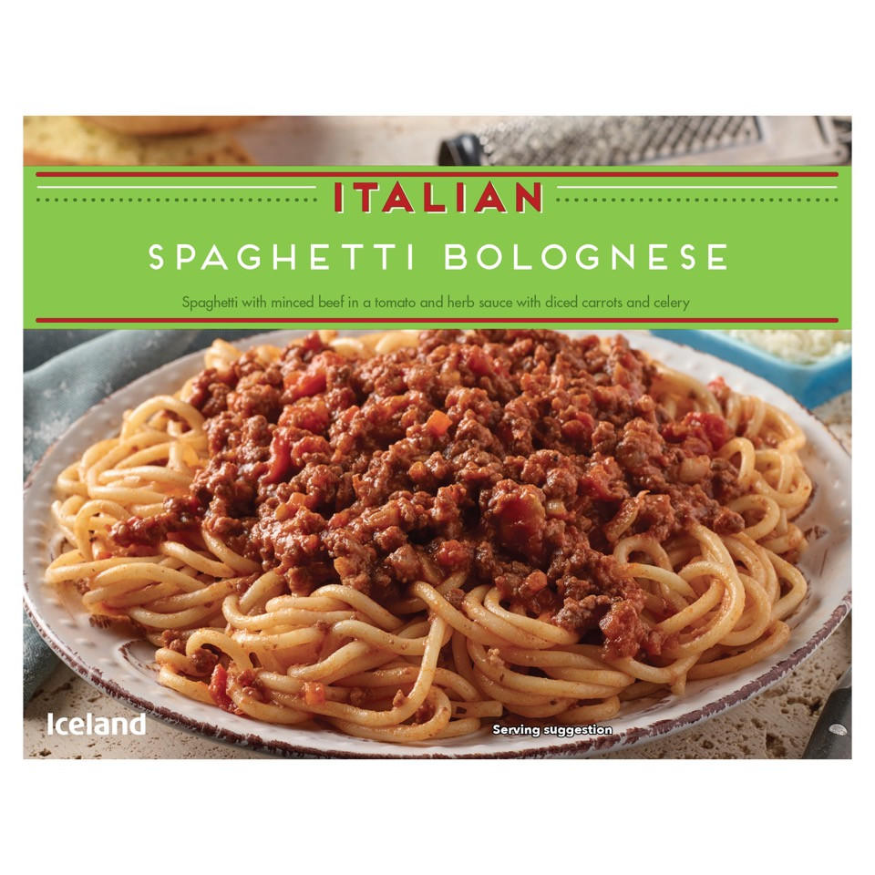 Iceland Spaghetti Bolognese 400g
