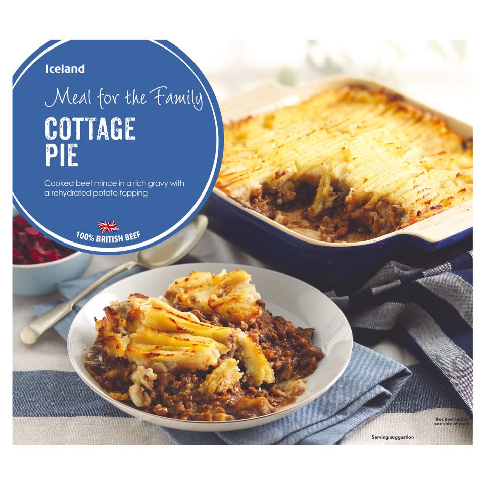 Iceland Family Cottage Pie 1.6Kg