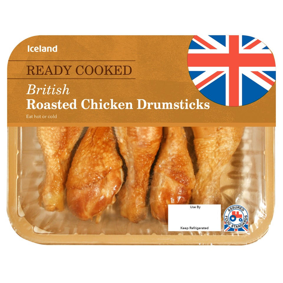 Iceland Roast Chicken Drumsticks 420g