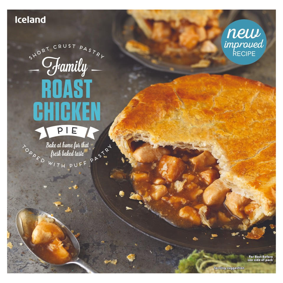 Iceland Family Chicken Pie 700g