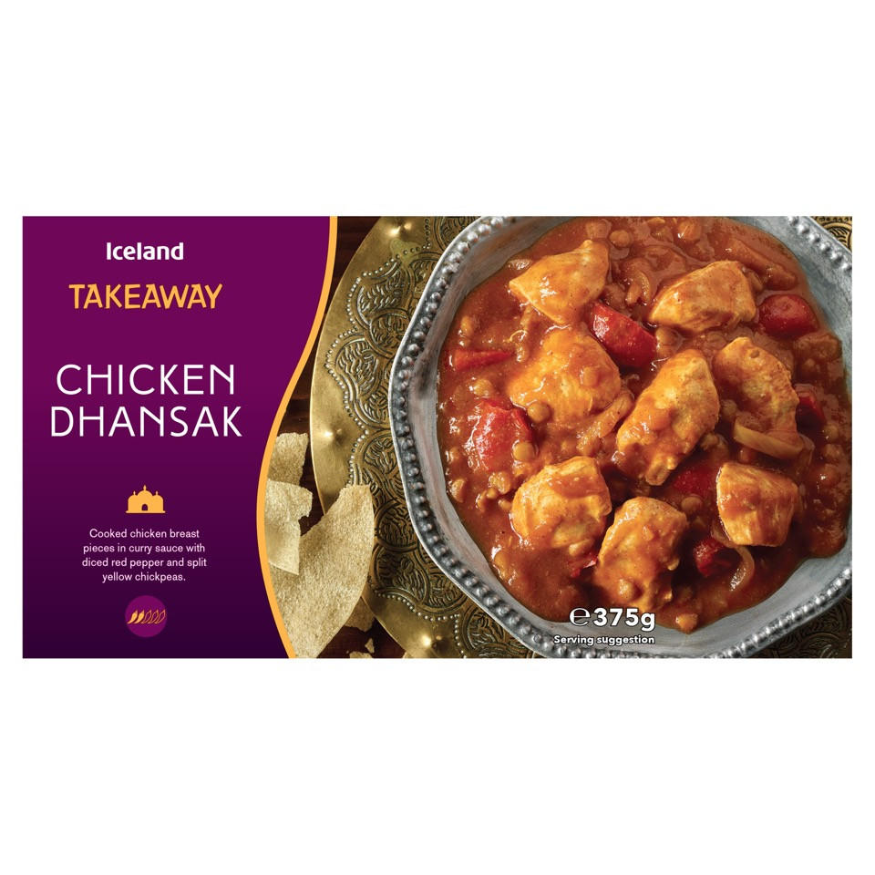 Iceland Chicken Dhansak 375g
