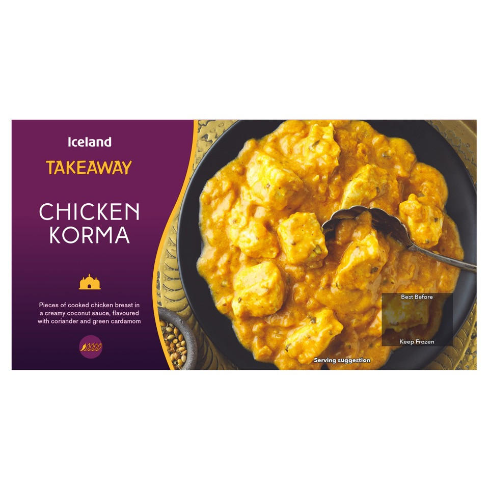 Iceland Chicken Korma 375g