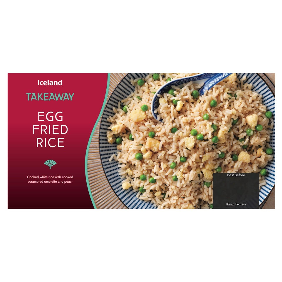 Iceland Egg Fried Rice 350g