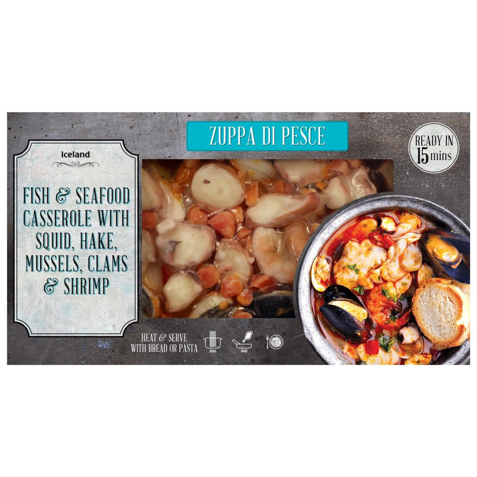 Iceland Fish and Seafood Casserole 450g