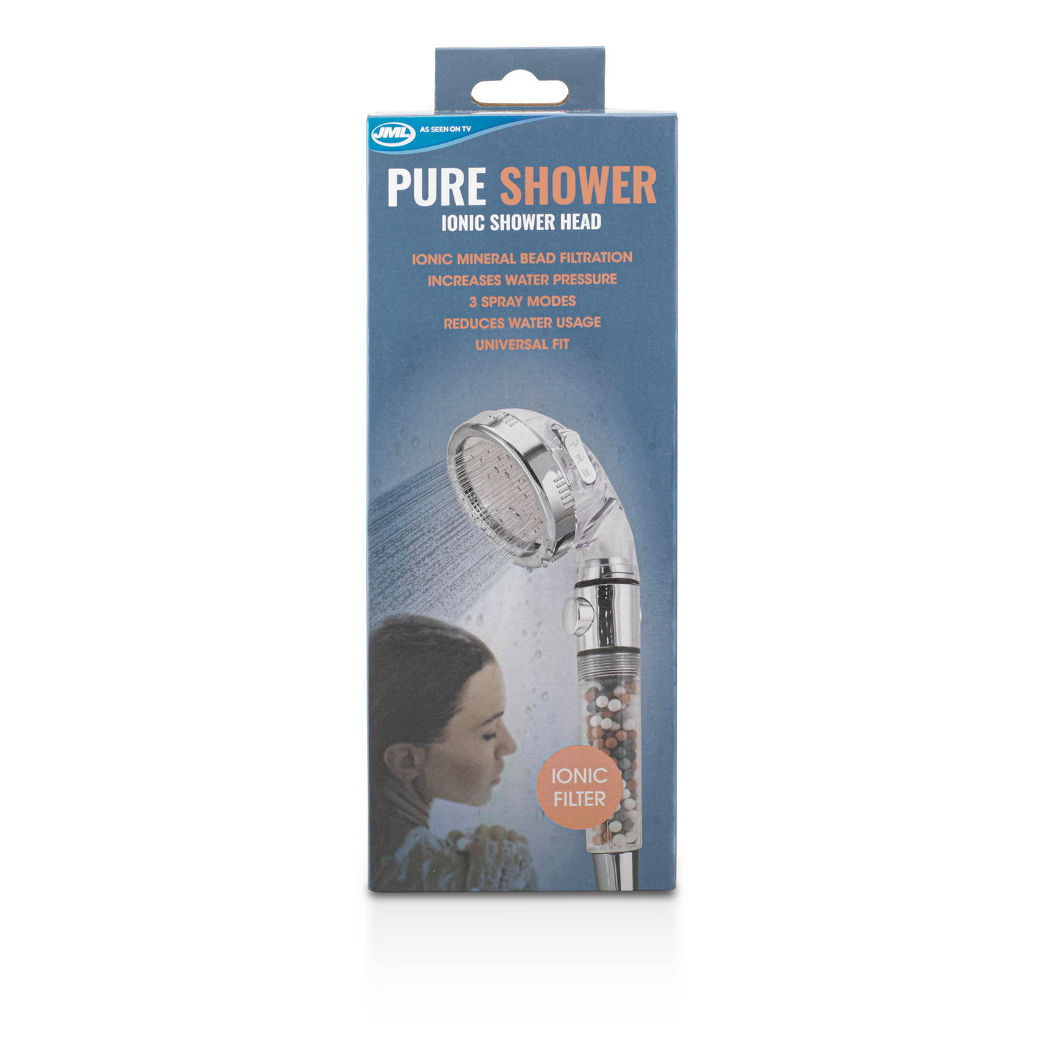 JML Pure Shower Ionic Shower Head Home Accessories Iceland Foods