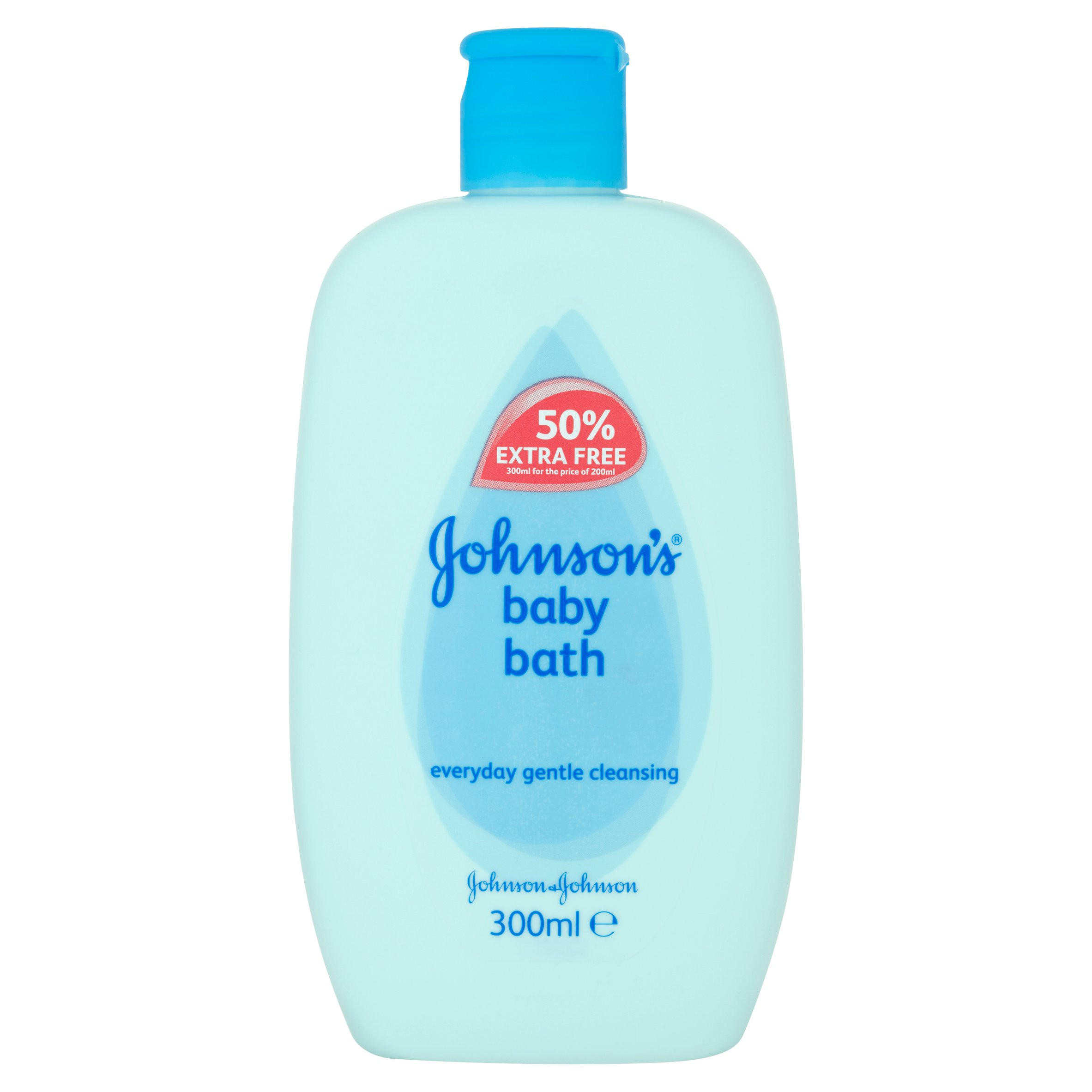 Johnson's Plus 50 Free 200m Baby Bath Baby & Toddler Iceland Foods