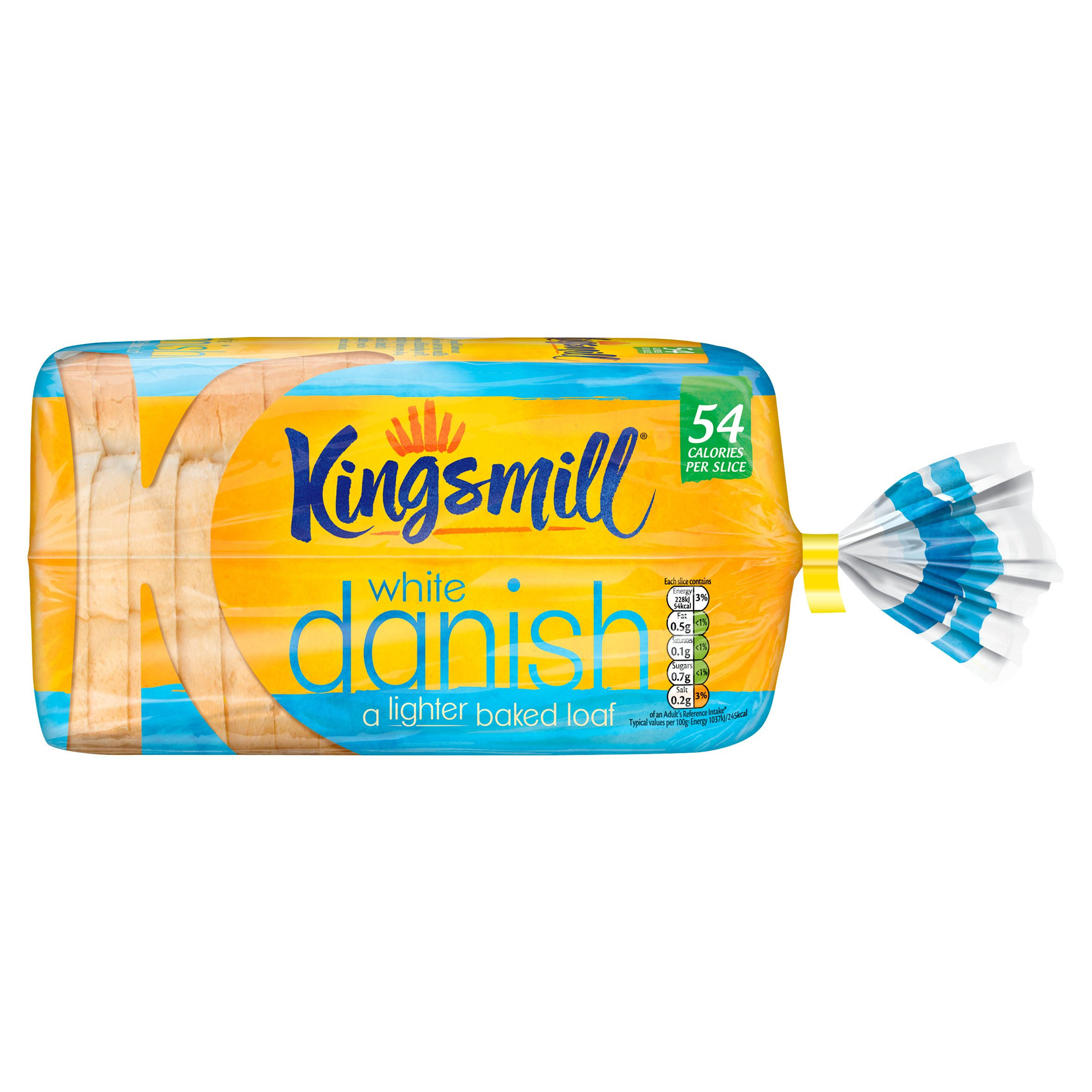 Kingsmill White Danish 400g White Bread Iceland Foods
