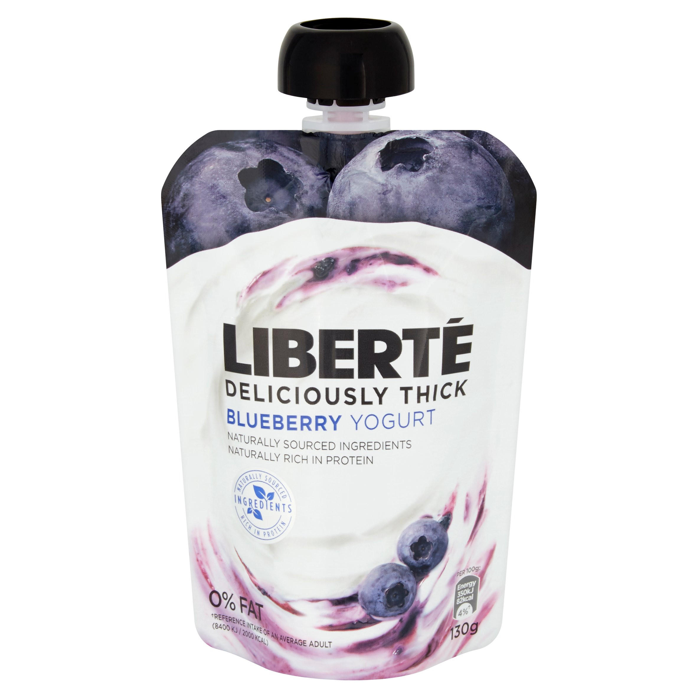 Liberté Blueberry Yogurt 130g Yogurt Iceland Foods