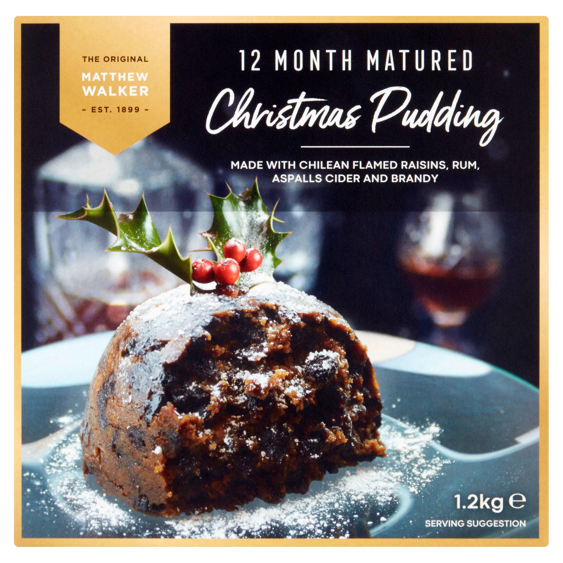 Matthew Walker 12 Month Matured Christmas Pudding 1 2kg Iceland Foods