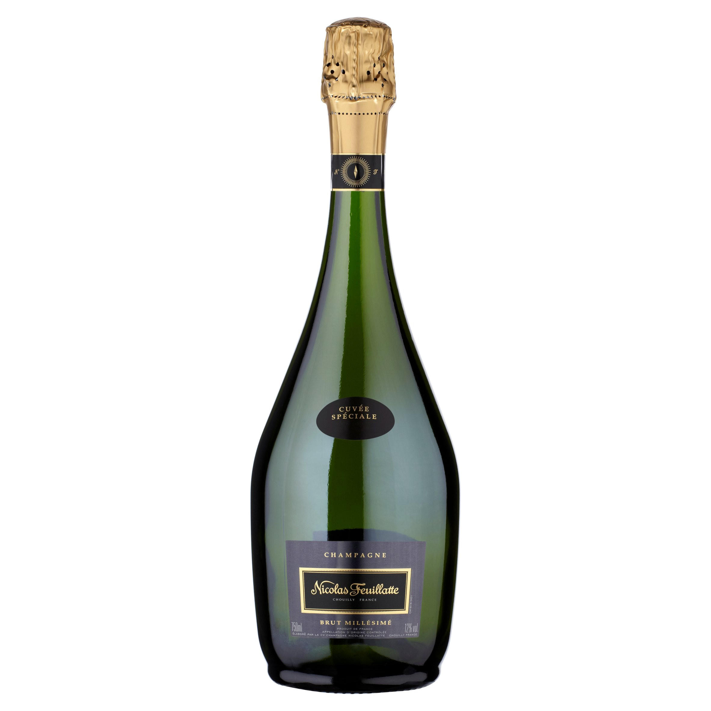 Nicolas Feuillate Millésime Foods Iceland Cuvee | Brut Wine | 750ml Sparkling Spéciale Champagne