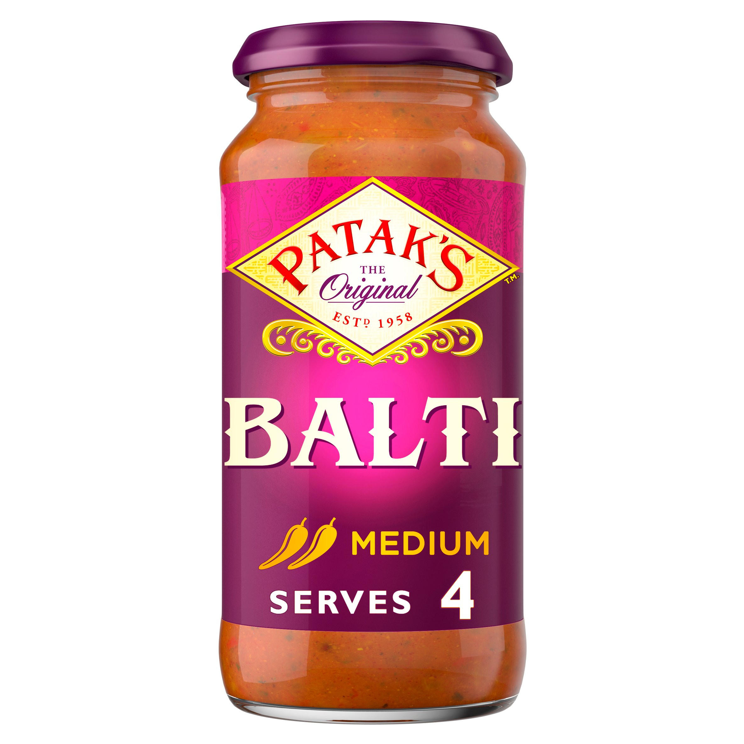 Patak s Balti Curry Sauce 450g Indian And Curry Sauces Iceland Foods Patak s Balti Curry Sauce 450g Indian And Curry Sauces Iceland Foods