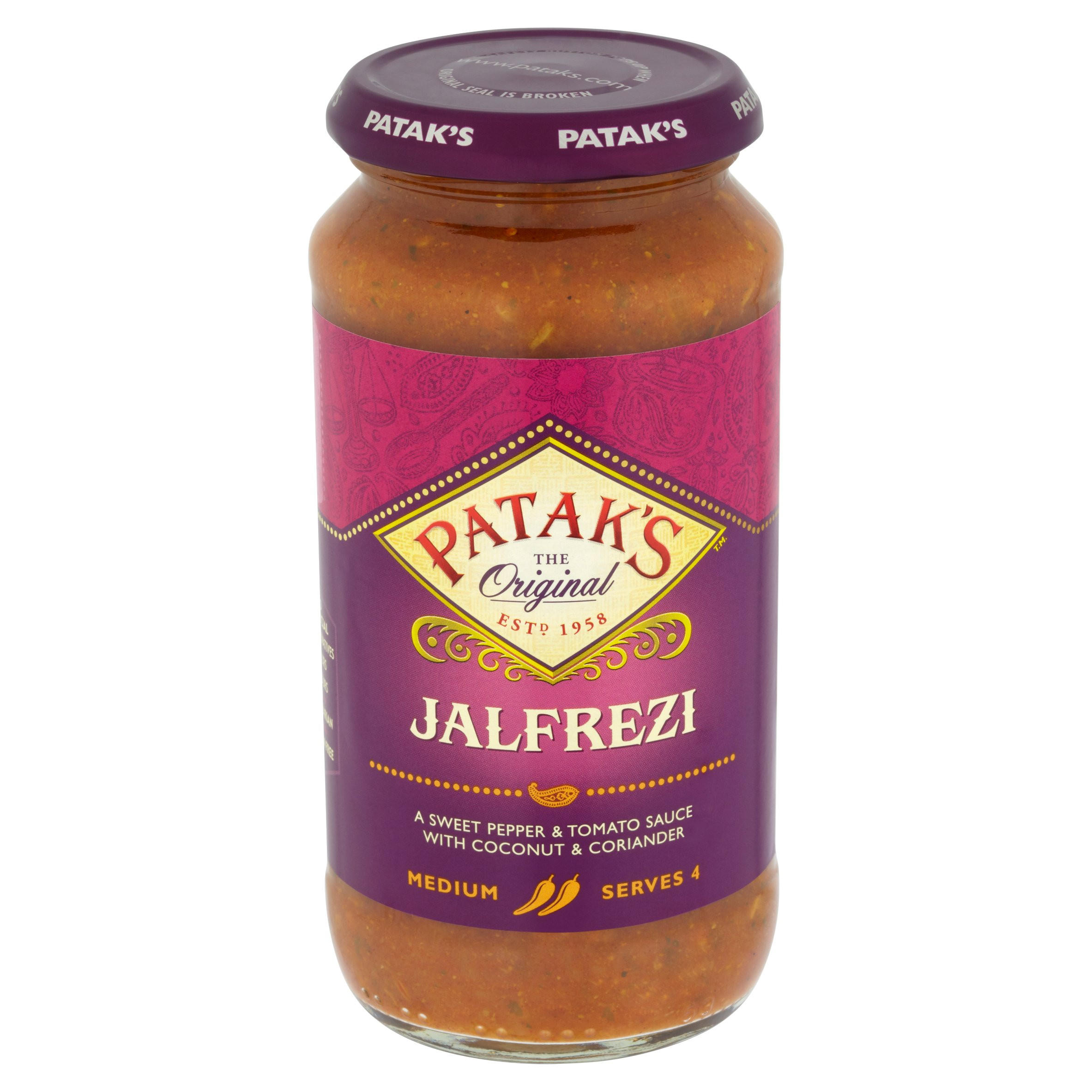 Patak s Jalfrezi Curry Sauce 450g Indian And Curry Sauces Iceland Foods Patak s Jalfrezi Curry Sauce 450g Indian And Curry Sauces Iceland Foods