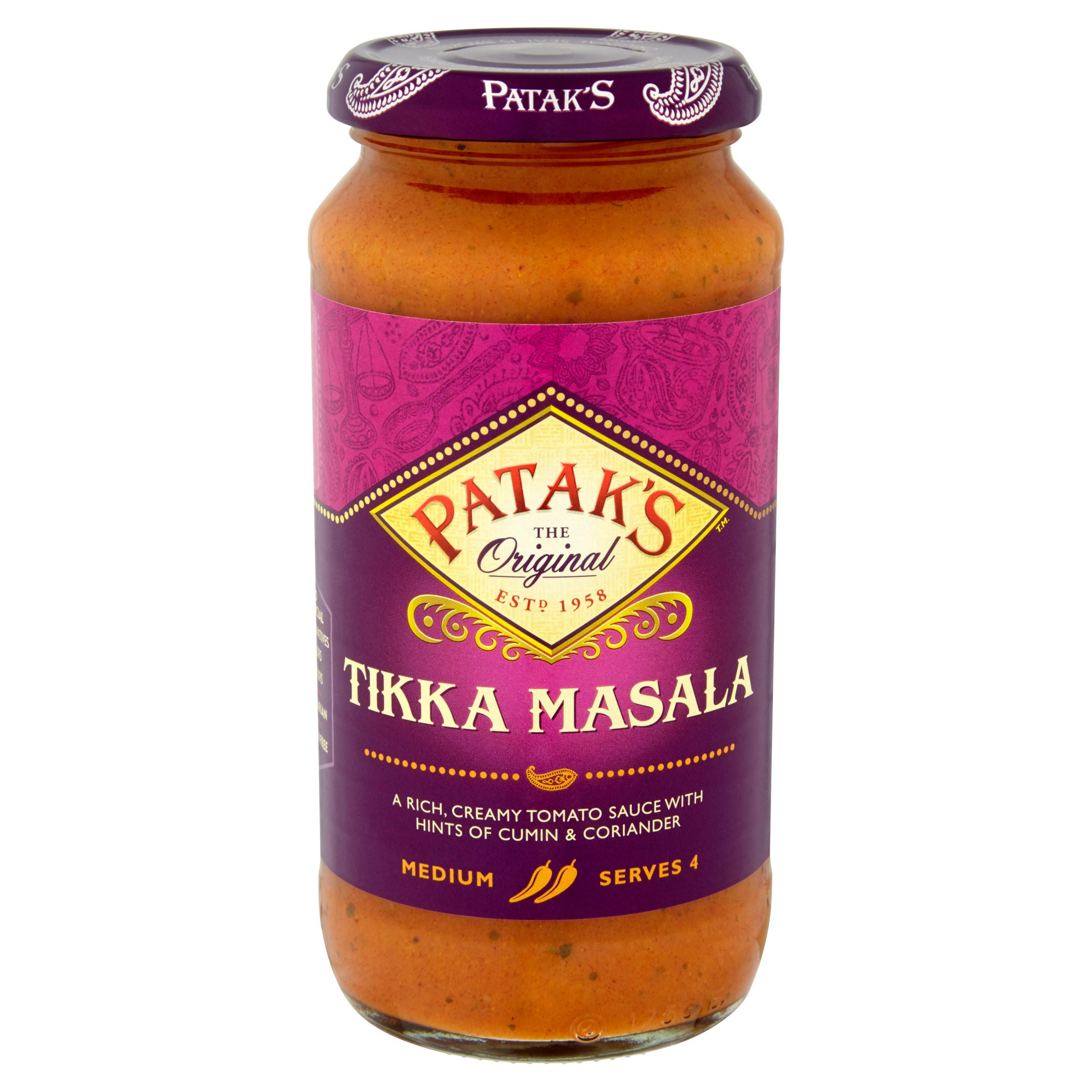 Patak s Tikka Masala Curry Sauce 450g Indian And Curry Sauces Patak s Tikka Masala Curry Sauce 450g Indian And Curry Sauces