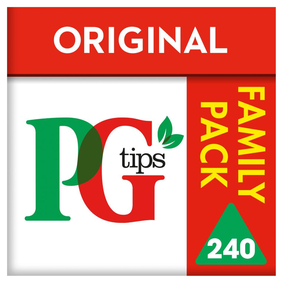 PG Tips Tea Original Giant Box (Pack of 240 Pyramid Tea Bags) 696g –  International Food Shop