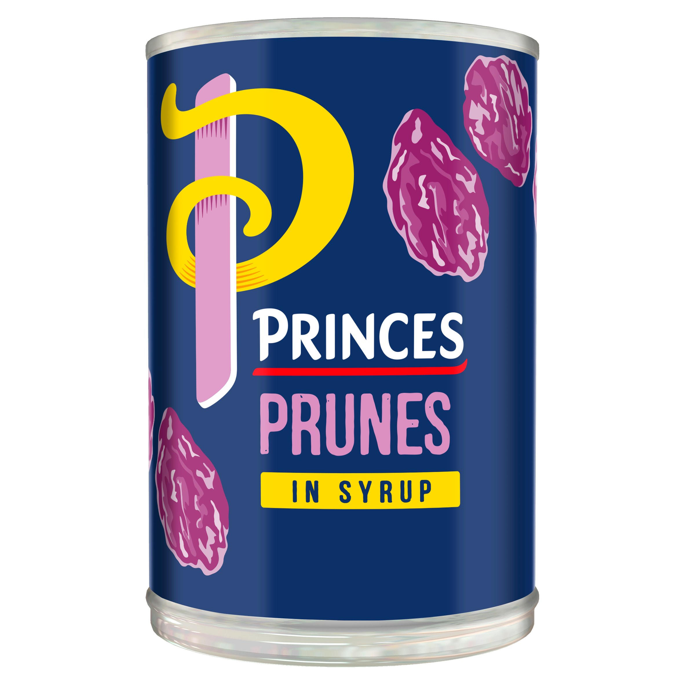 Princes Prunes in Syrup 420g Tinned Fruit, Desserts & Jelly Iceland